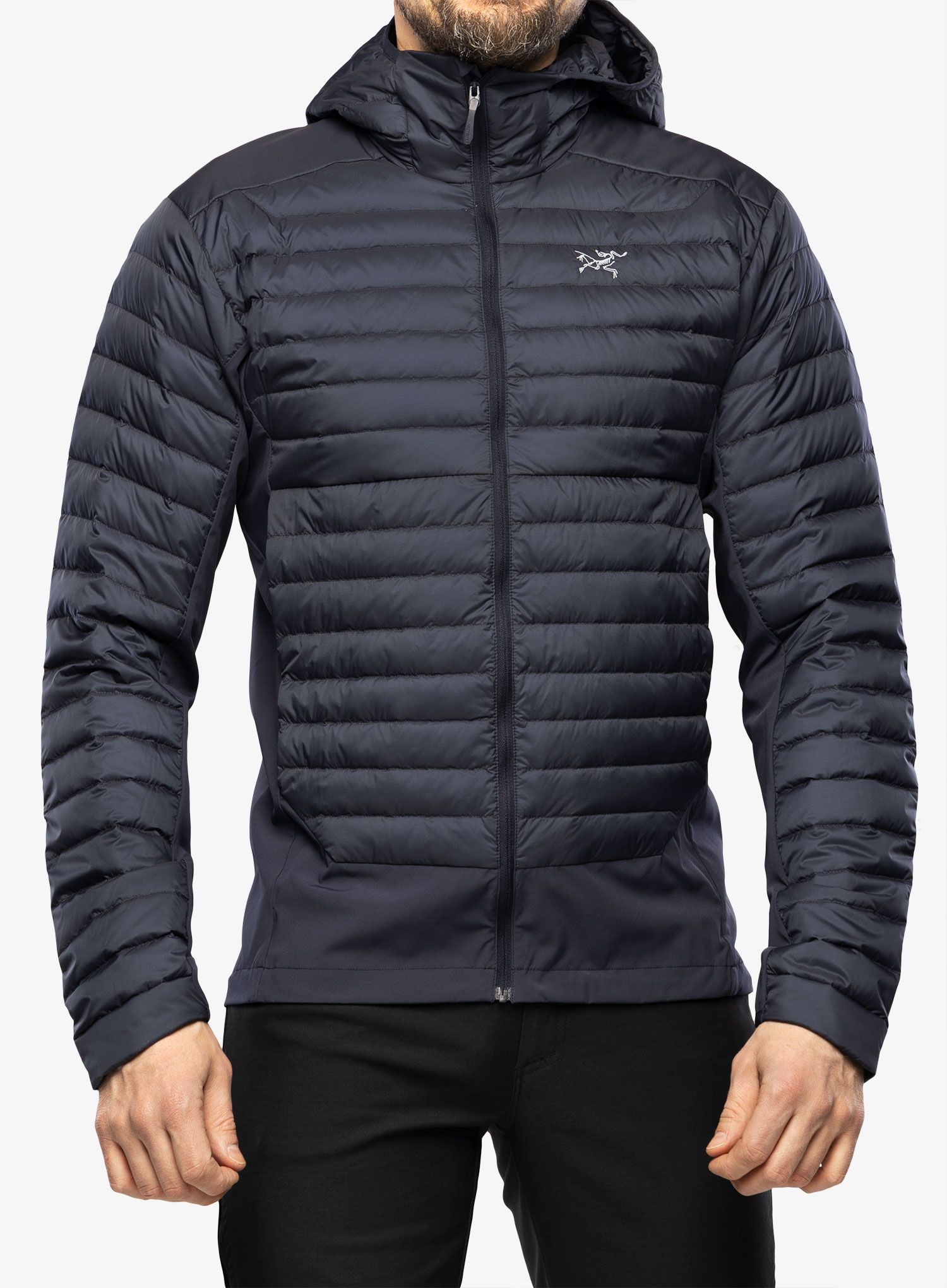 Хибридно яке Arcteryx Cerium Hybrid Hoody - black sapphire