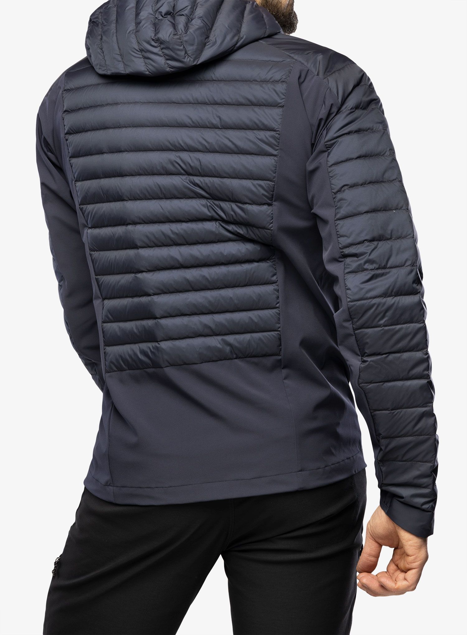 Хибридно яке Arcteryx Cerium Hybrid Hoody - black sapphire