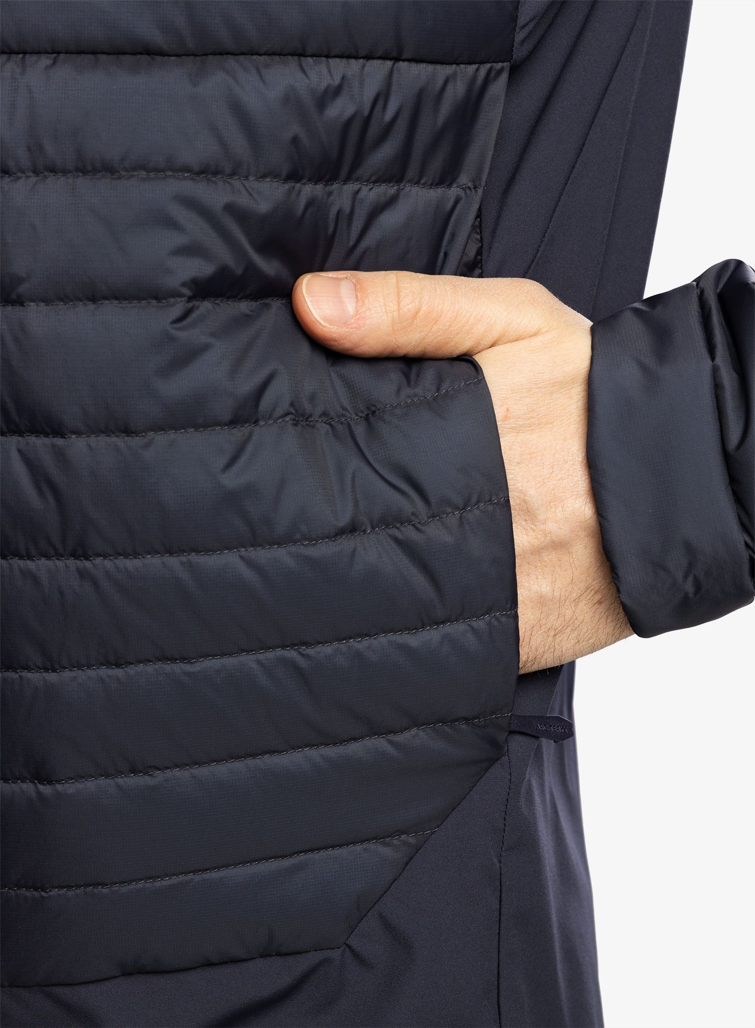 Хибридно яке Arcteryx Cerium Hybrid Hoody - black sapphire