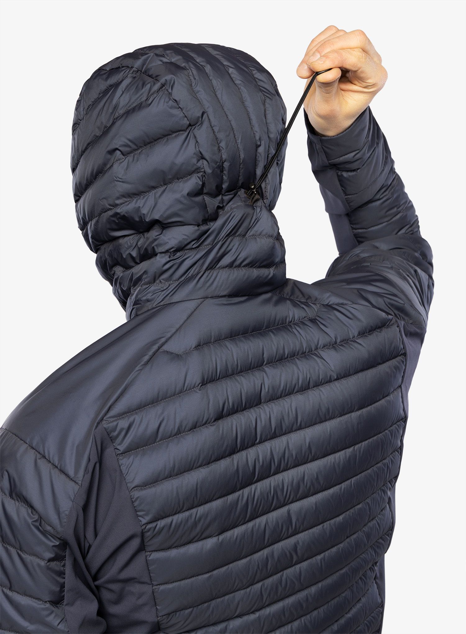 Хибридно яке Arcteryx Cerium Hybrid Hoody - black sapphire