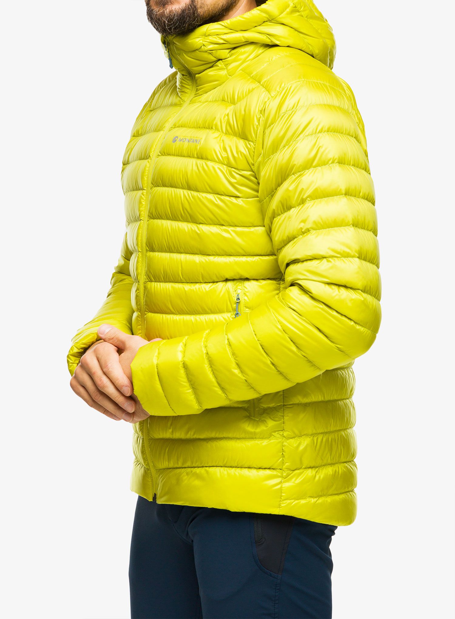 Пухено яке Montane Anti-Freeze Hoodie - citrus spring