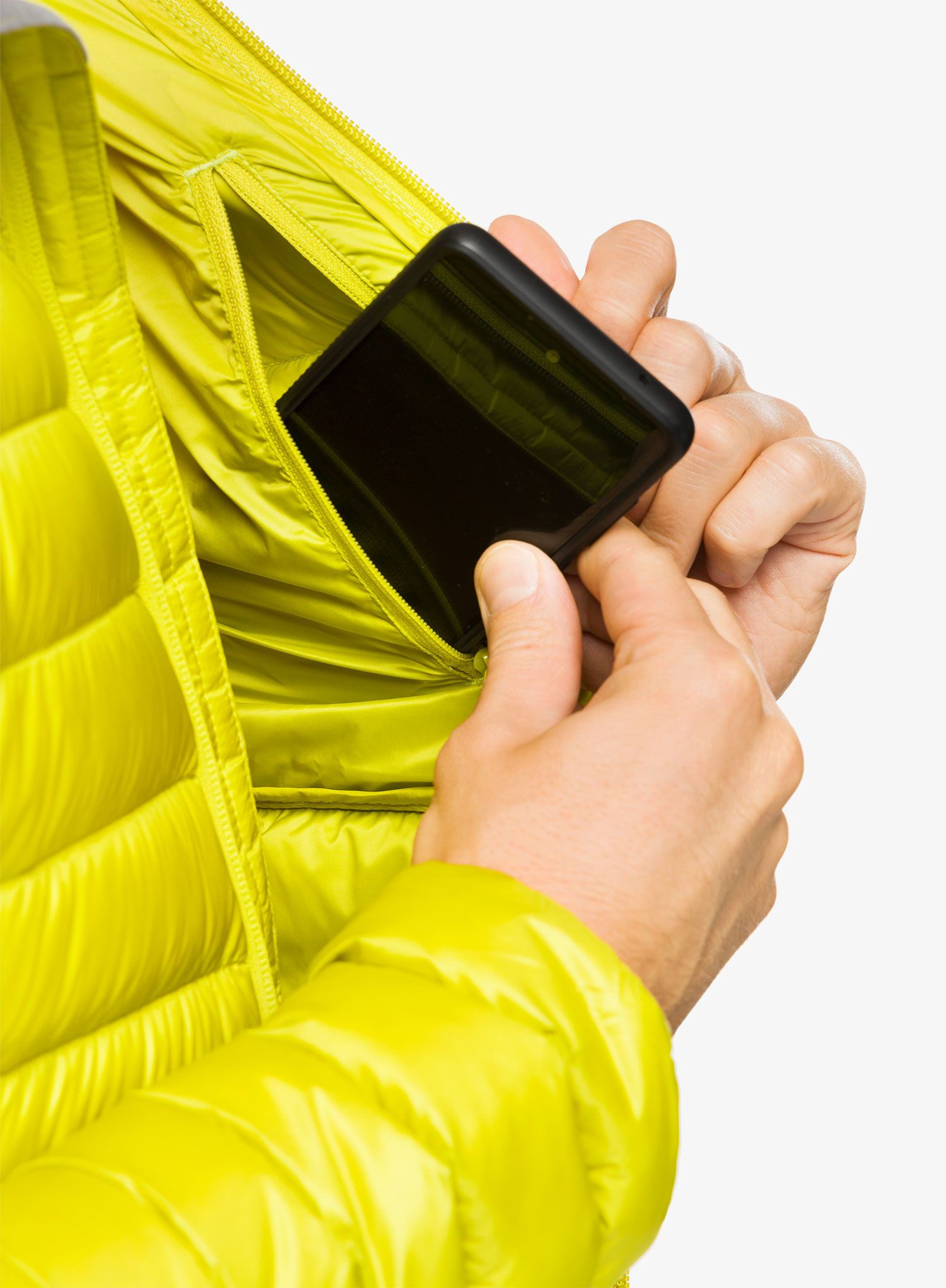 Пухено яке Montane Anti-Freeze Hoodie - citrus spring