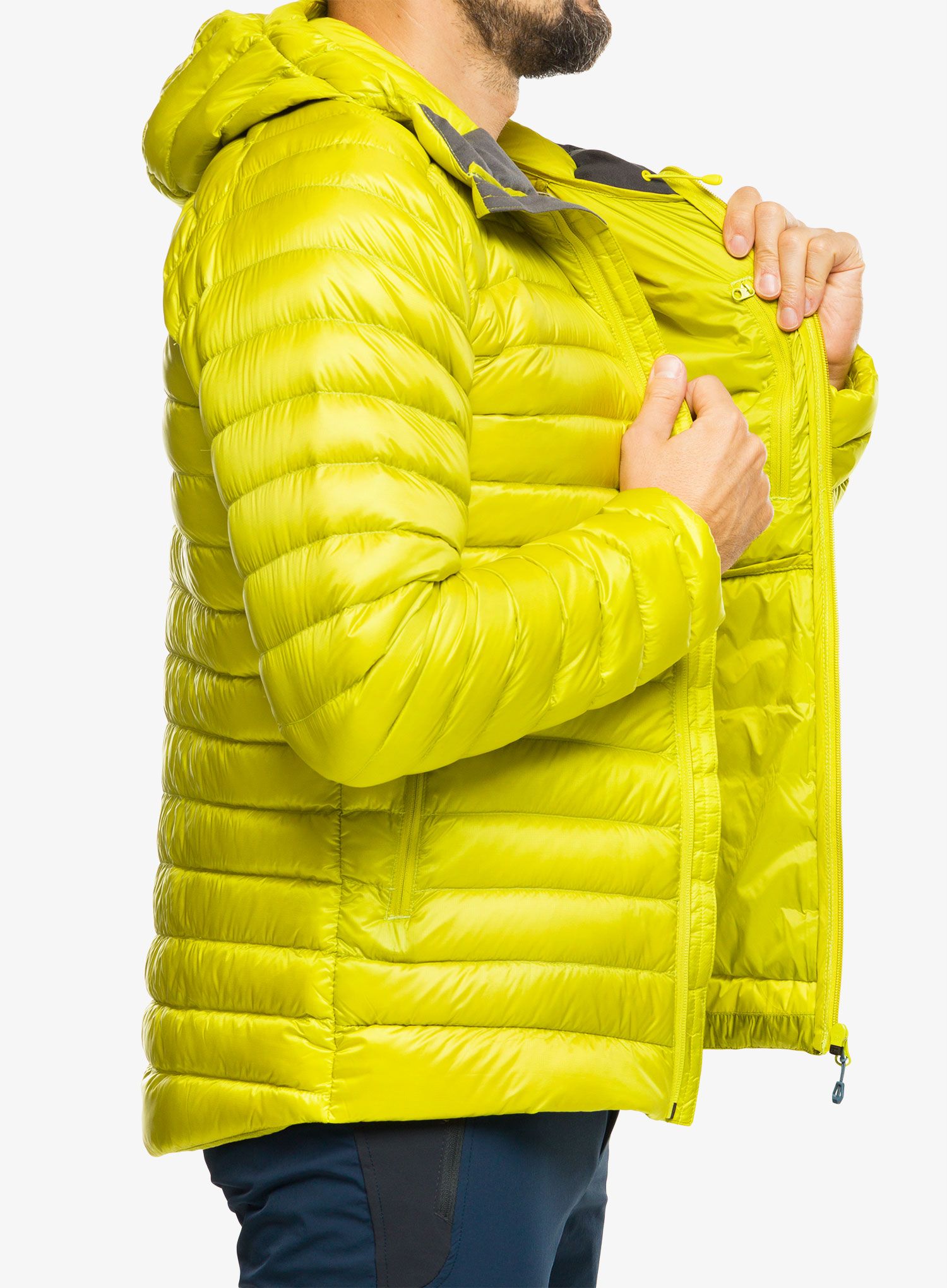 Пухено яке Montane Anti-Freeze Hoodie - citrus spring