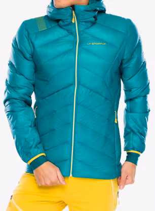 Пухено яке La Sportiva Aiguille Down Jacket - everglade