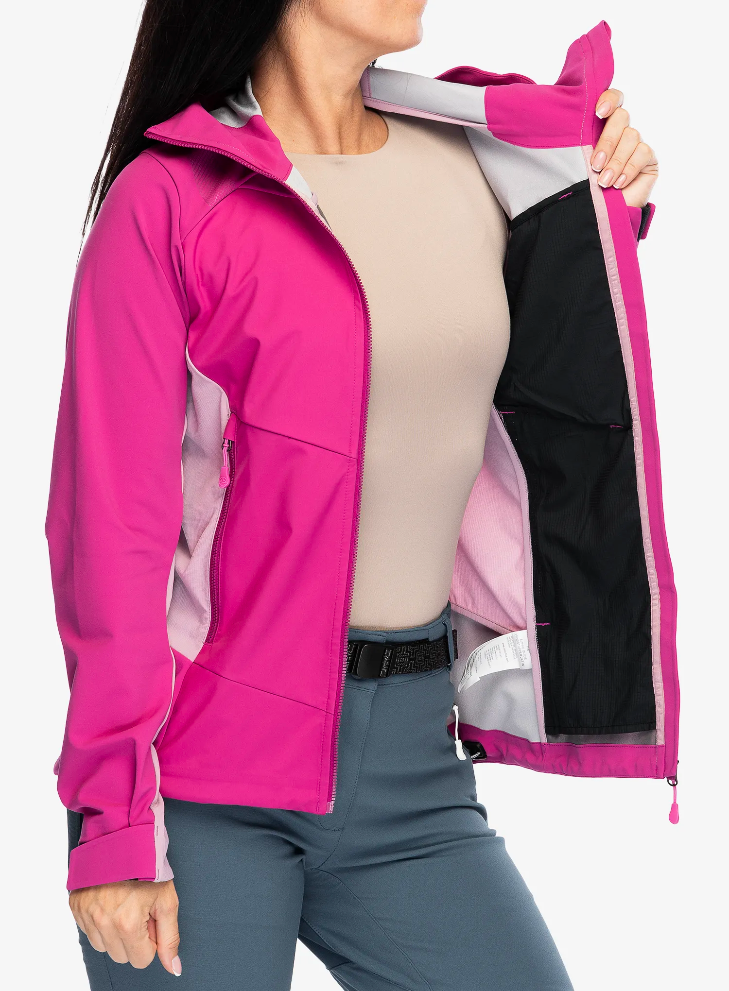 Дамско яке cофтшел La Sportiva Alpine Guide Windstopper Jacket - springtime