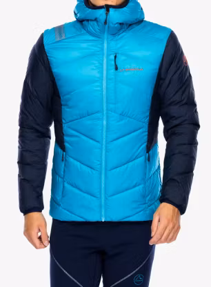 Пухено яке La Sportiva Bivouac Down Jkt - tropic blue/deep sea