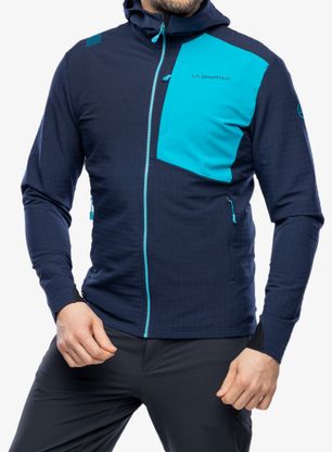 Яке cофтшел La Sportiva Descender Storm Jkt - deep sea/tropic blue