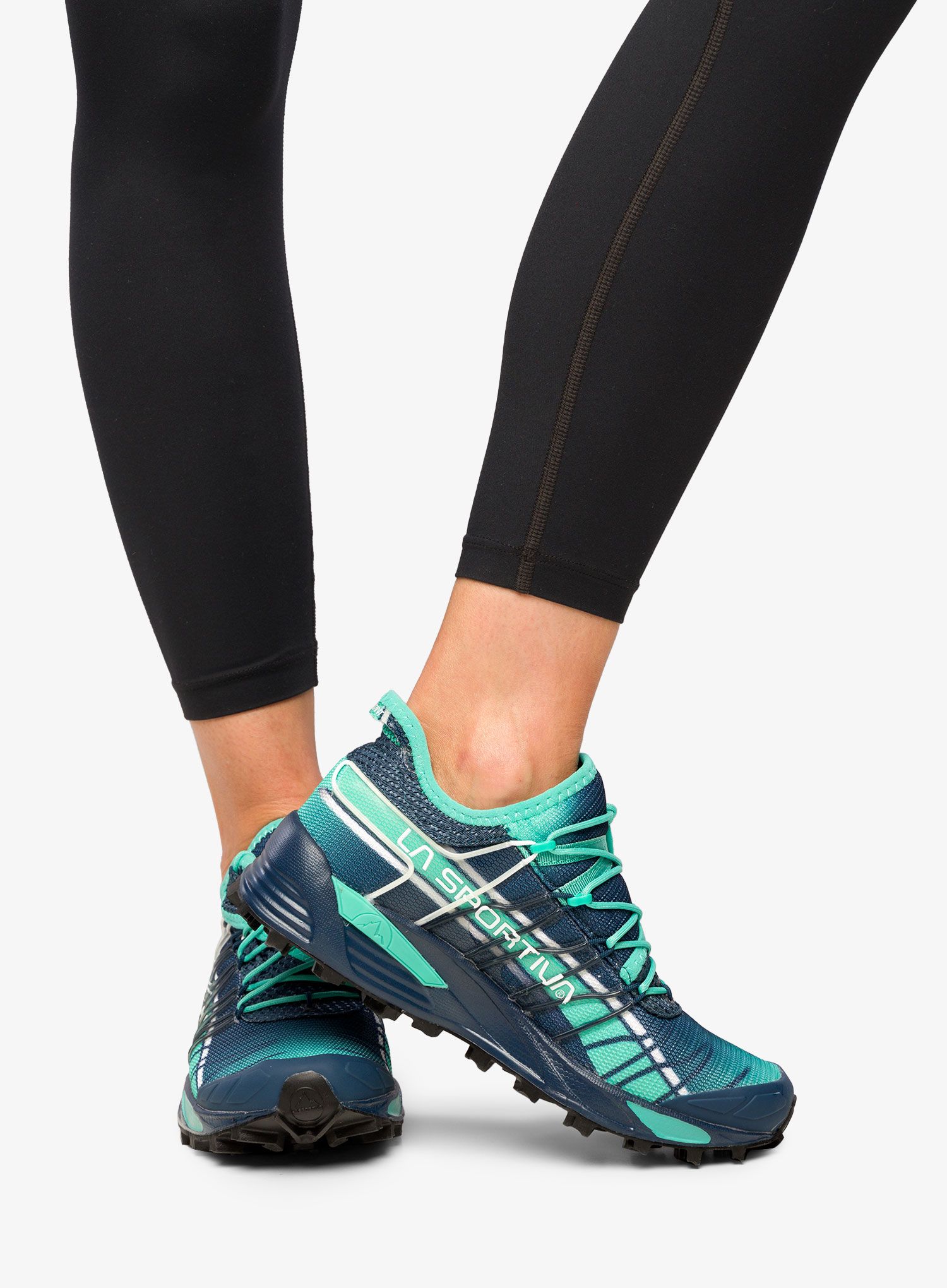 Дамски обувки за планинско бягане La Sportiva Mutant - opal/aqua