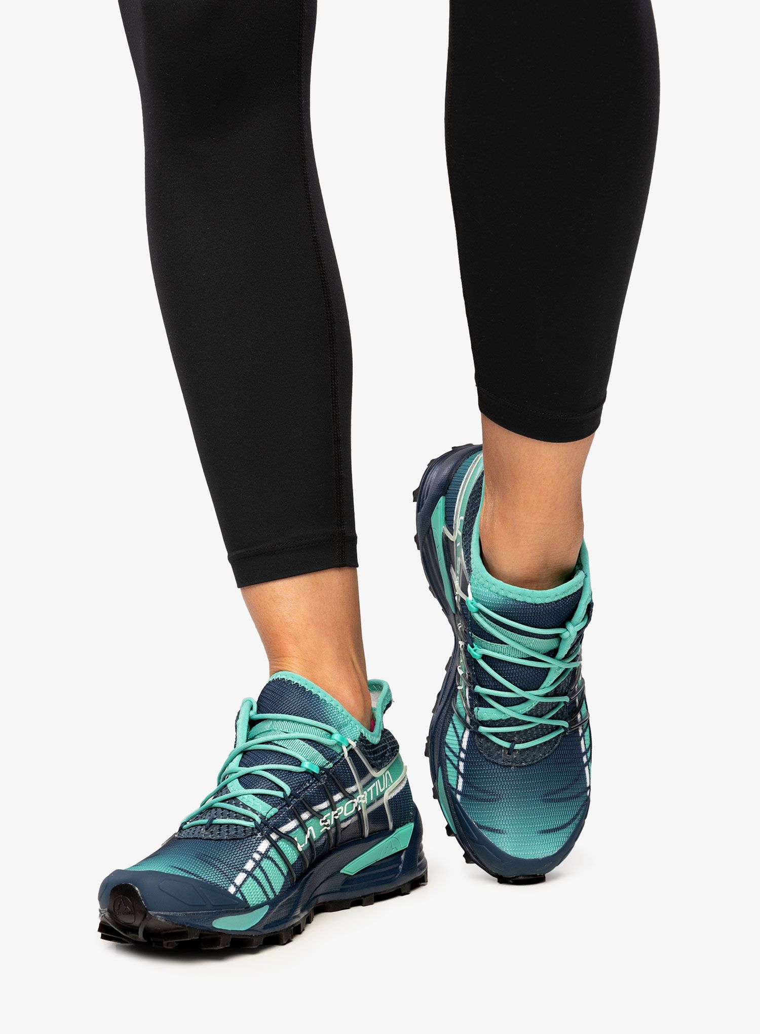 Дамски обувки за планинско бягане La Sportiva Mutant - opal/aqua