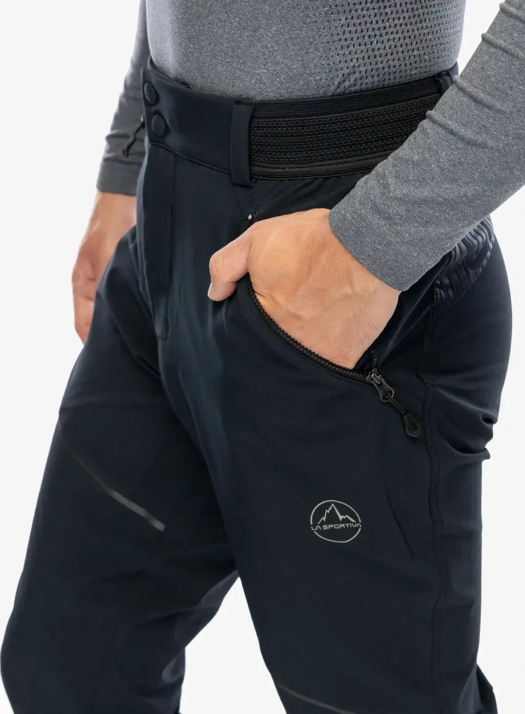 Панталони за ски туринг La Sportiva Orizon Pant - black/cloud