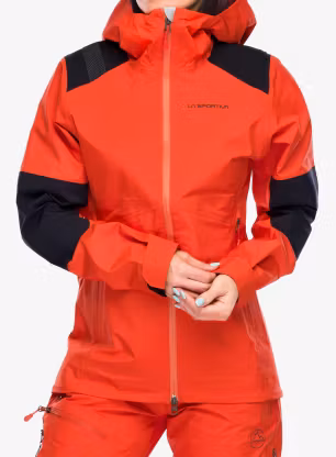 Дамско яке с мембрана La Sportiva Roseg GTX Jacket - cherry tomato/black