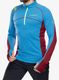Суичър с цип La Sportiva Swift Long Sleeve - electric blue/sangria