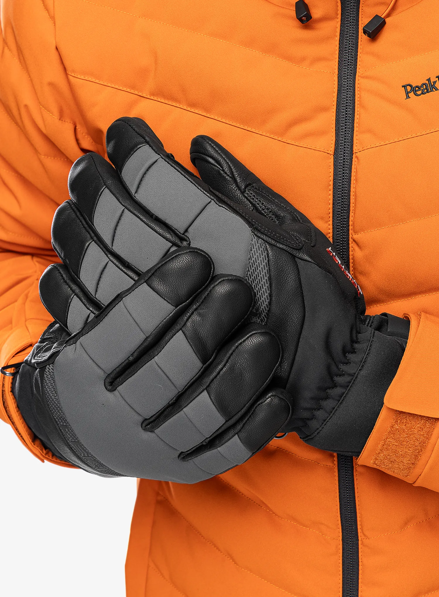 Скиорски ръкавици Leki Griffin Base 3D - black/graphite
