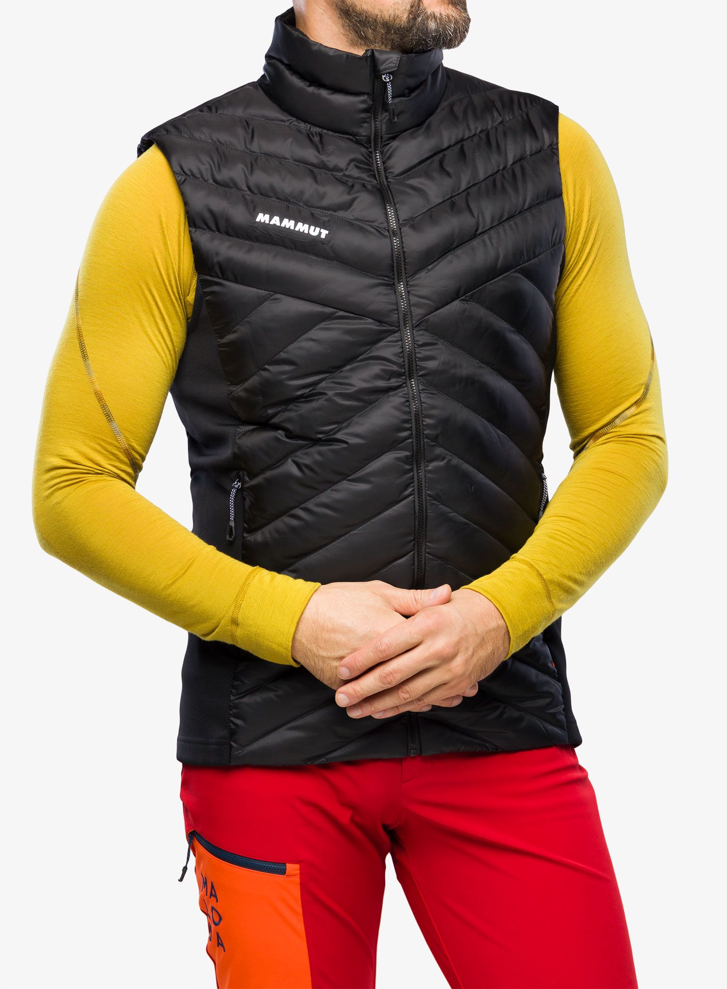 Елек с подплата Mammut Albula IN Hybrid Vest - black