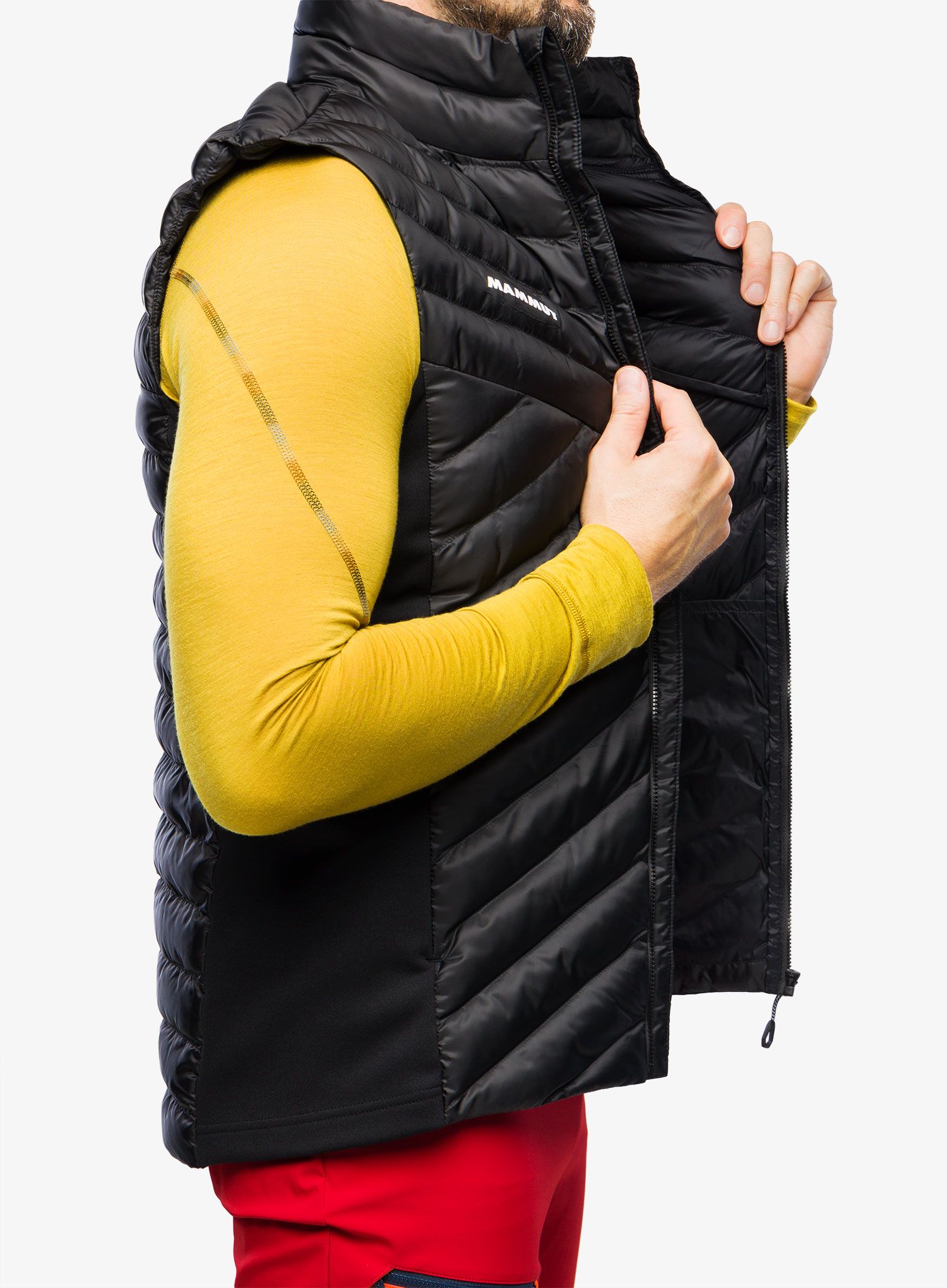 Елек с подплата Mammut Albula IN Hybrid Vest - black