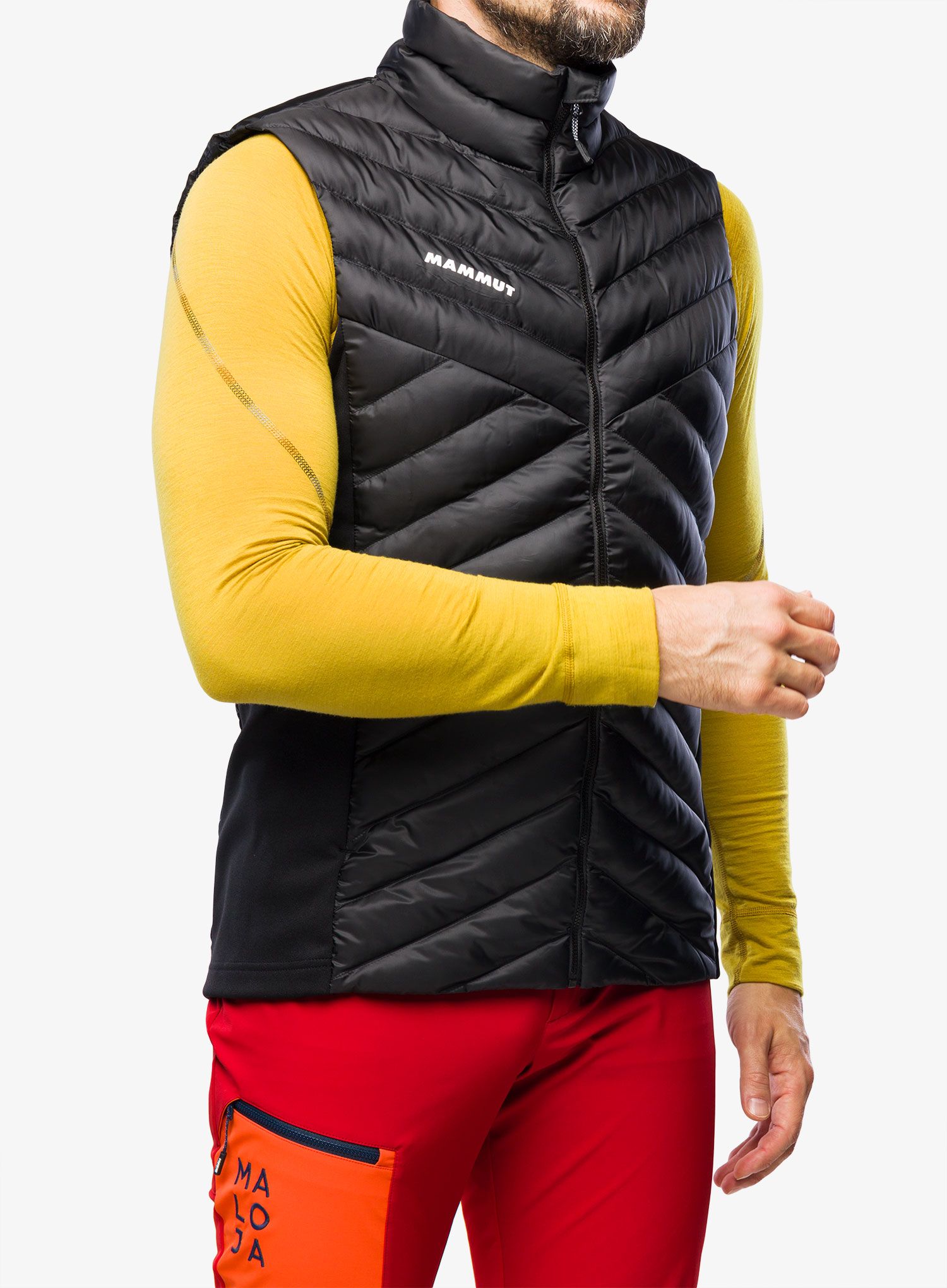 Елек с подплата Mammut Albula IN Hybrid Vest - black