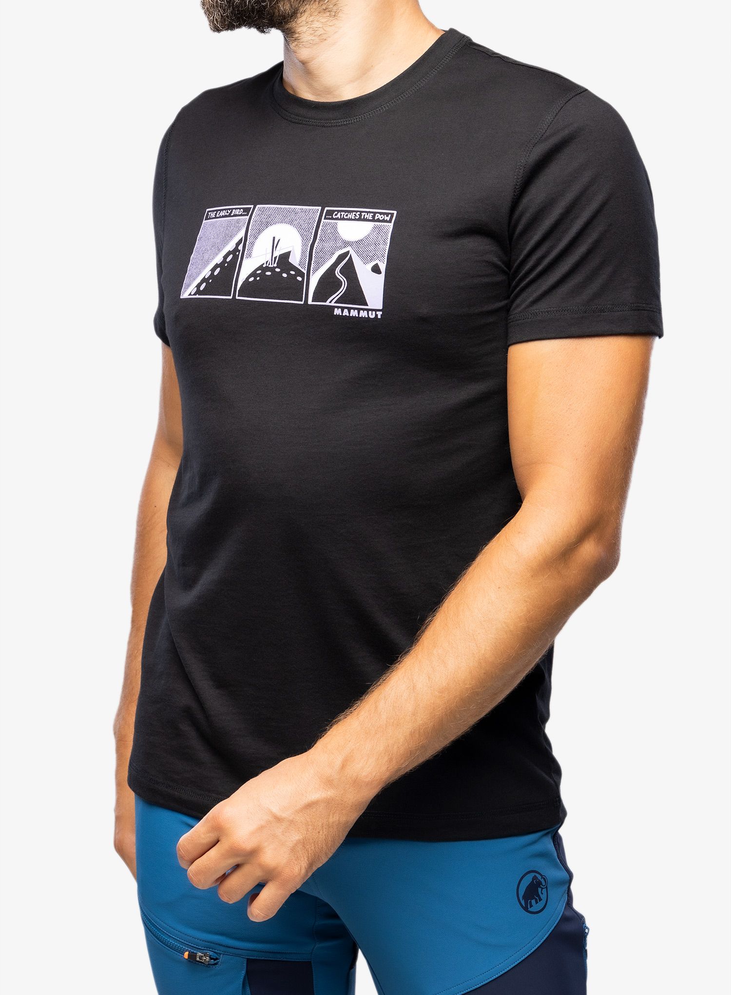 Тениска Mammut Core T-Shirt First Line - black