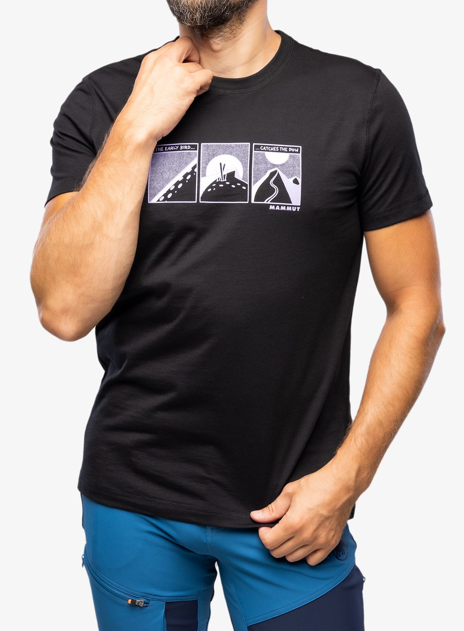 Тениска Mammut Core T-Shirt First Line - black