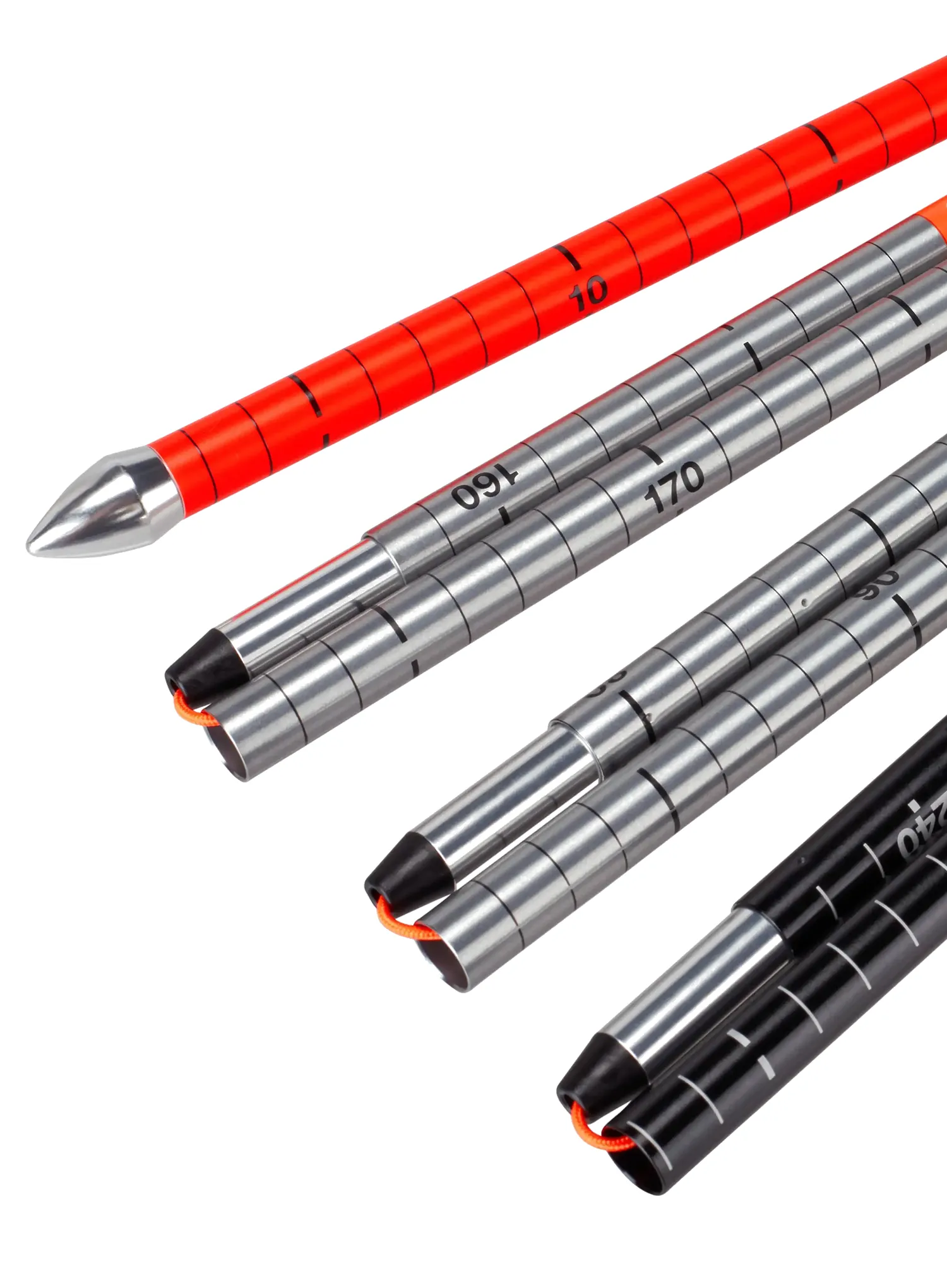 Лавинна сонда Mammut Probe 280 Speed Lock - vibrant orange