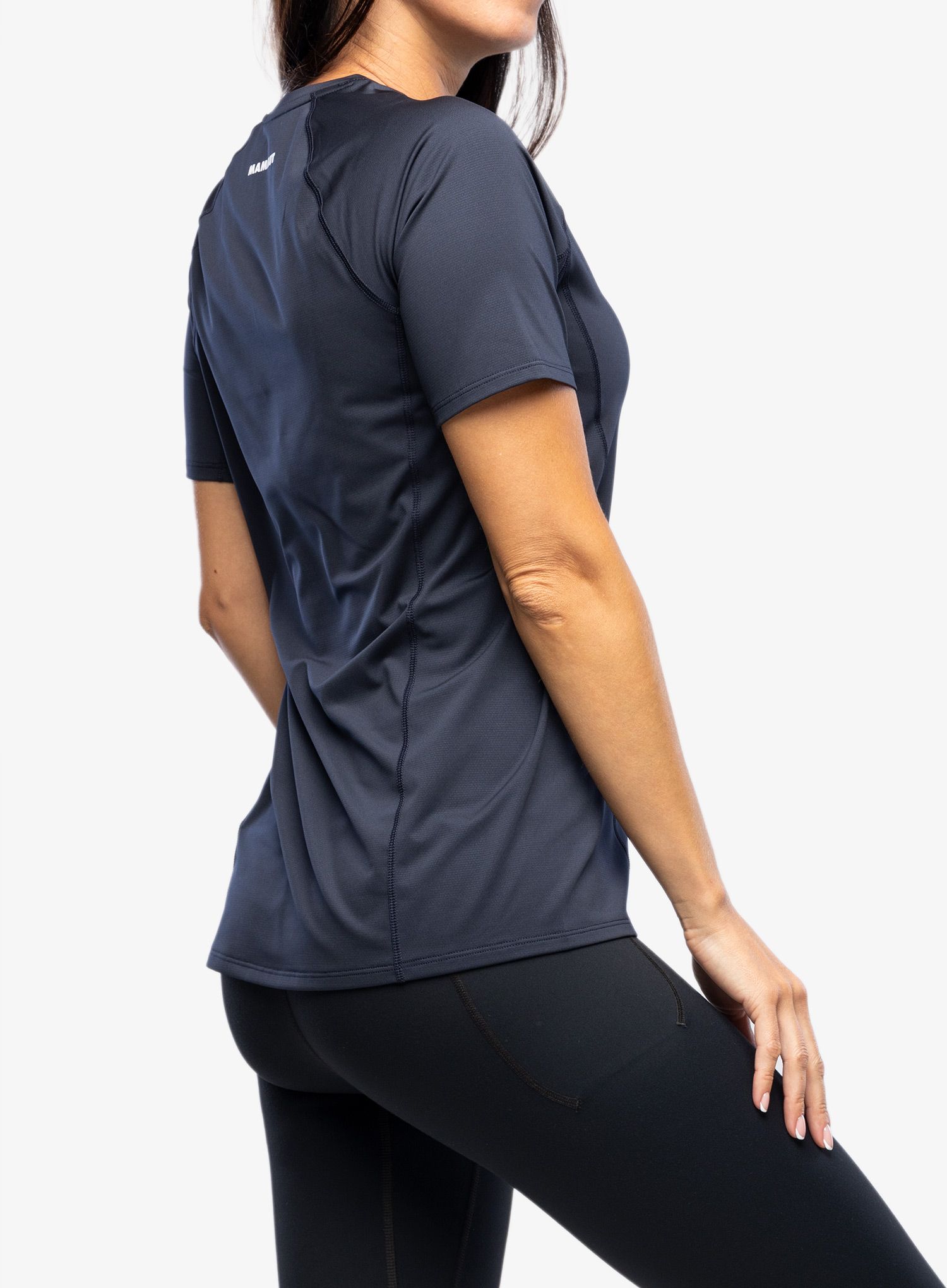 Дамска бързосъхнеща тениска Mammut Selun FL Logo T-Shirt - marine