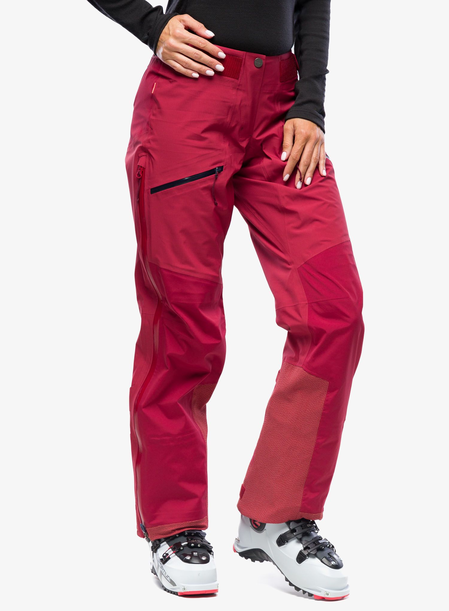 Дамски панталони Mammut Taiss Pro HS Pants - blood red