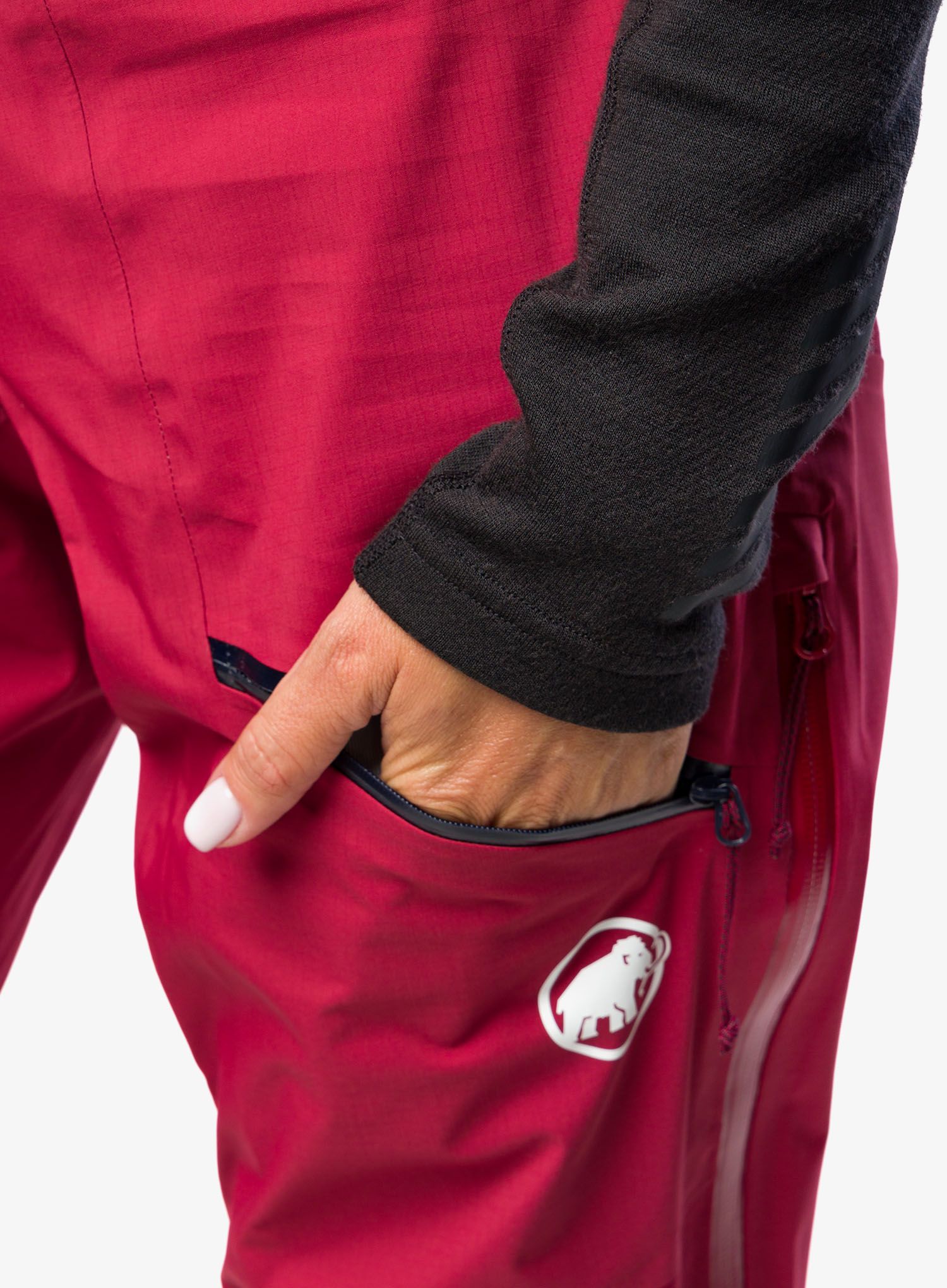 Дамски панталони Mammut Taiss Pro HS Pants - blood red
