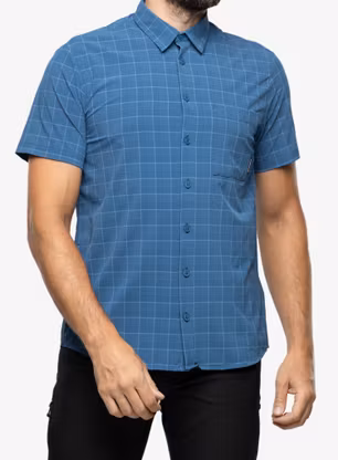 Туристическа риза Mammut Trovat Trail Shirt - deep ice