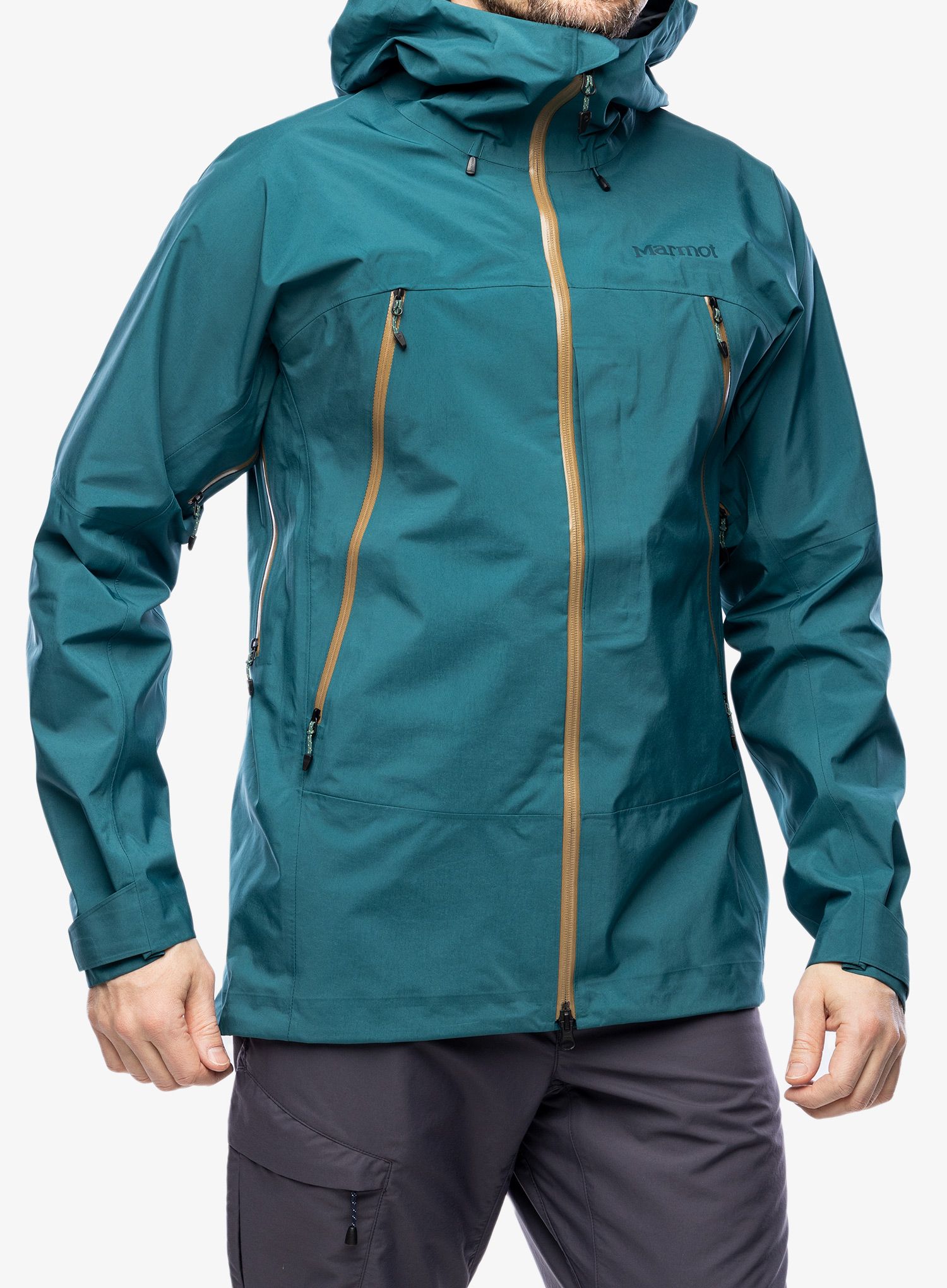 Яке GORE-TEX Marmot Alpinist Jacket - dark jungle