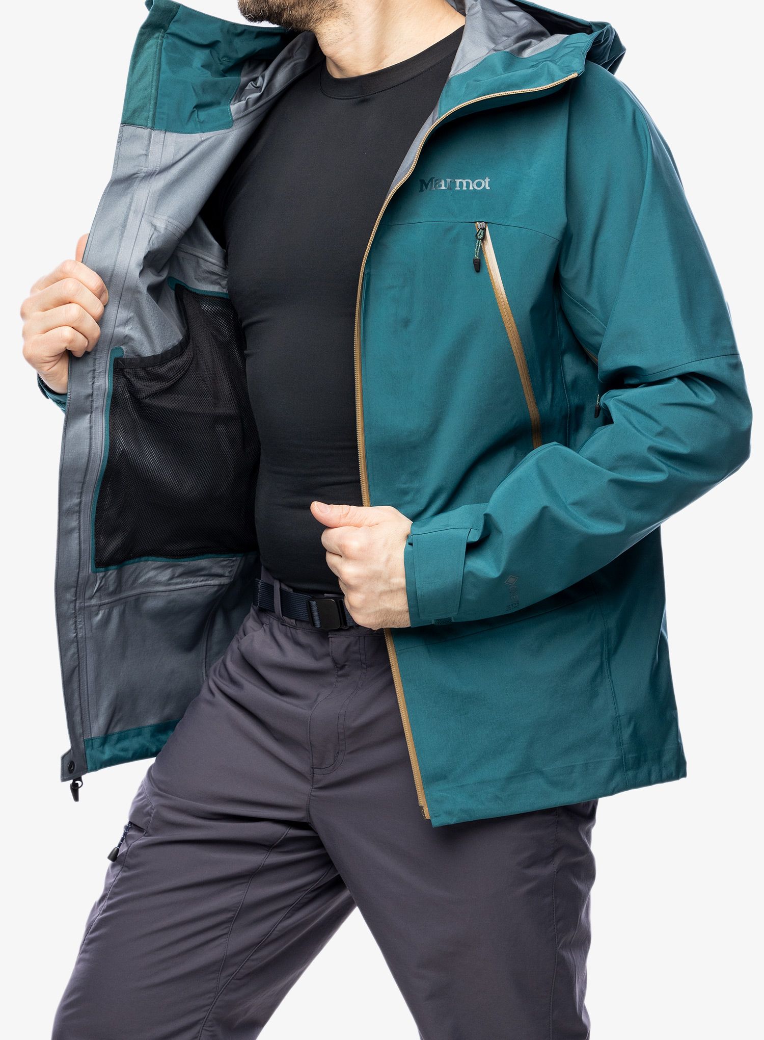 Яке GORE-TEX Marmot Alpinist Jacket - dark jungle