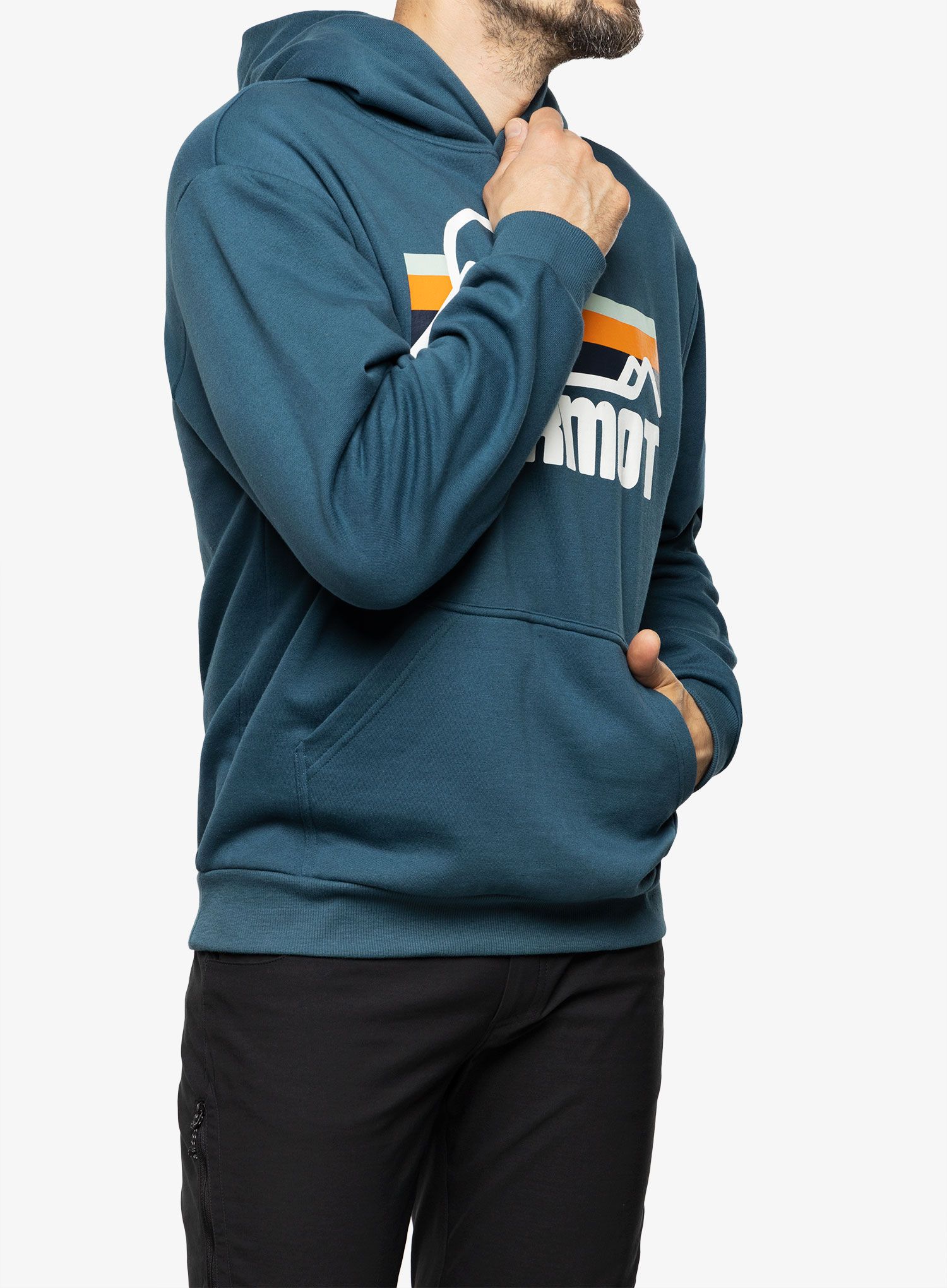 Суичър с качулка Marmot Coastal Hoody - dusty teal