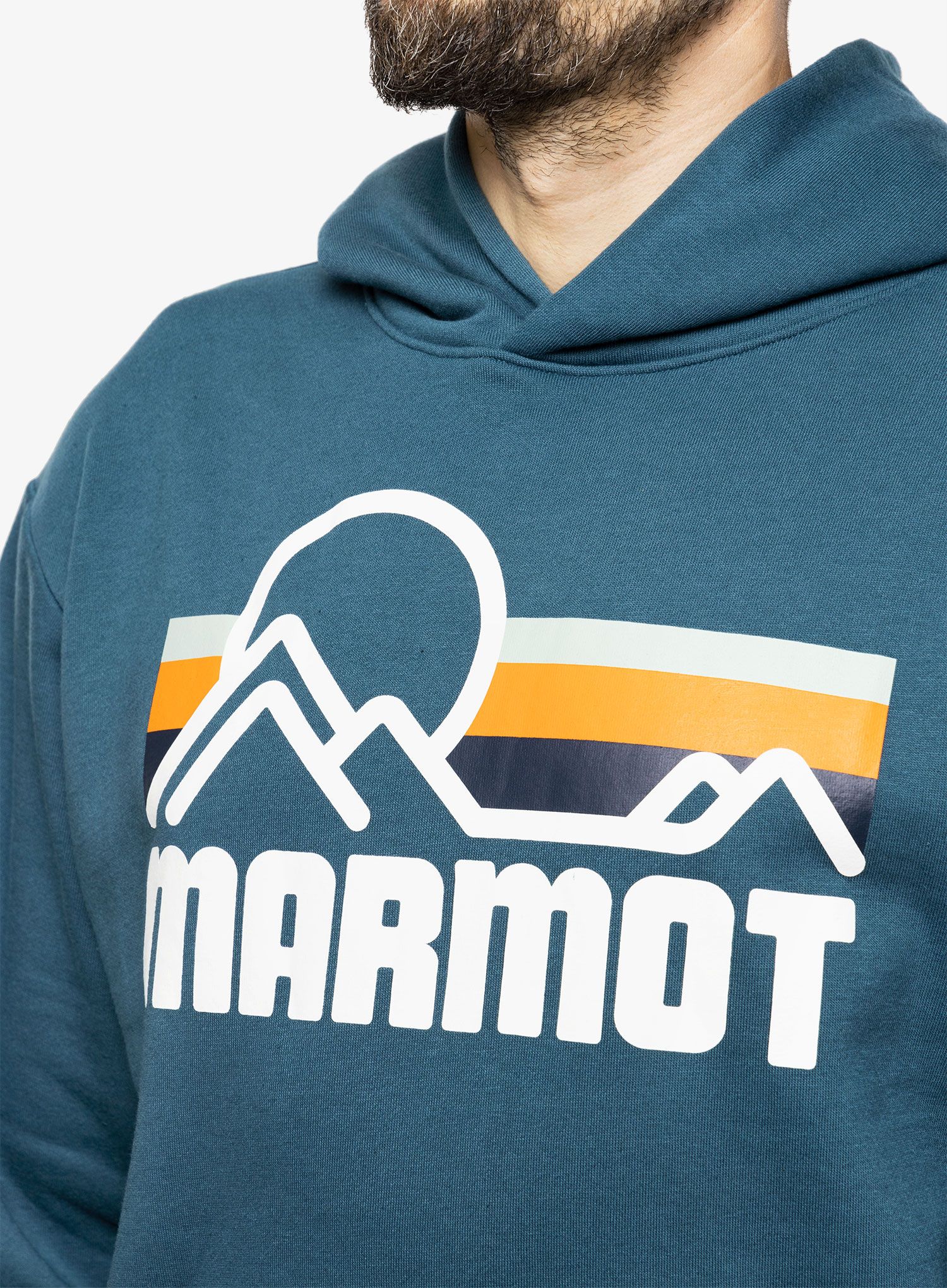 Суичър с качулка Marmot Coastal Hoody - dusty teal