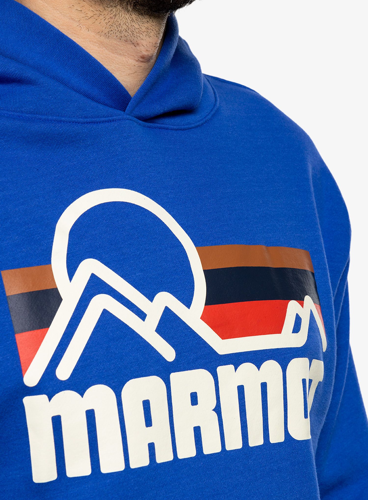 Суичър с качулка Marmot Coastal Hoody - trail blue