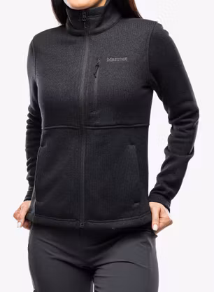 Дамски суичър Marmot Drop Line Jacket - black