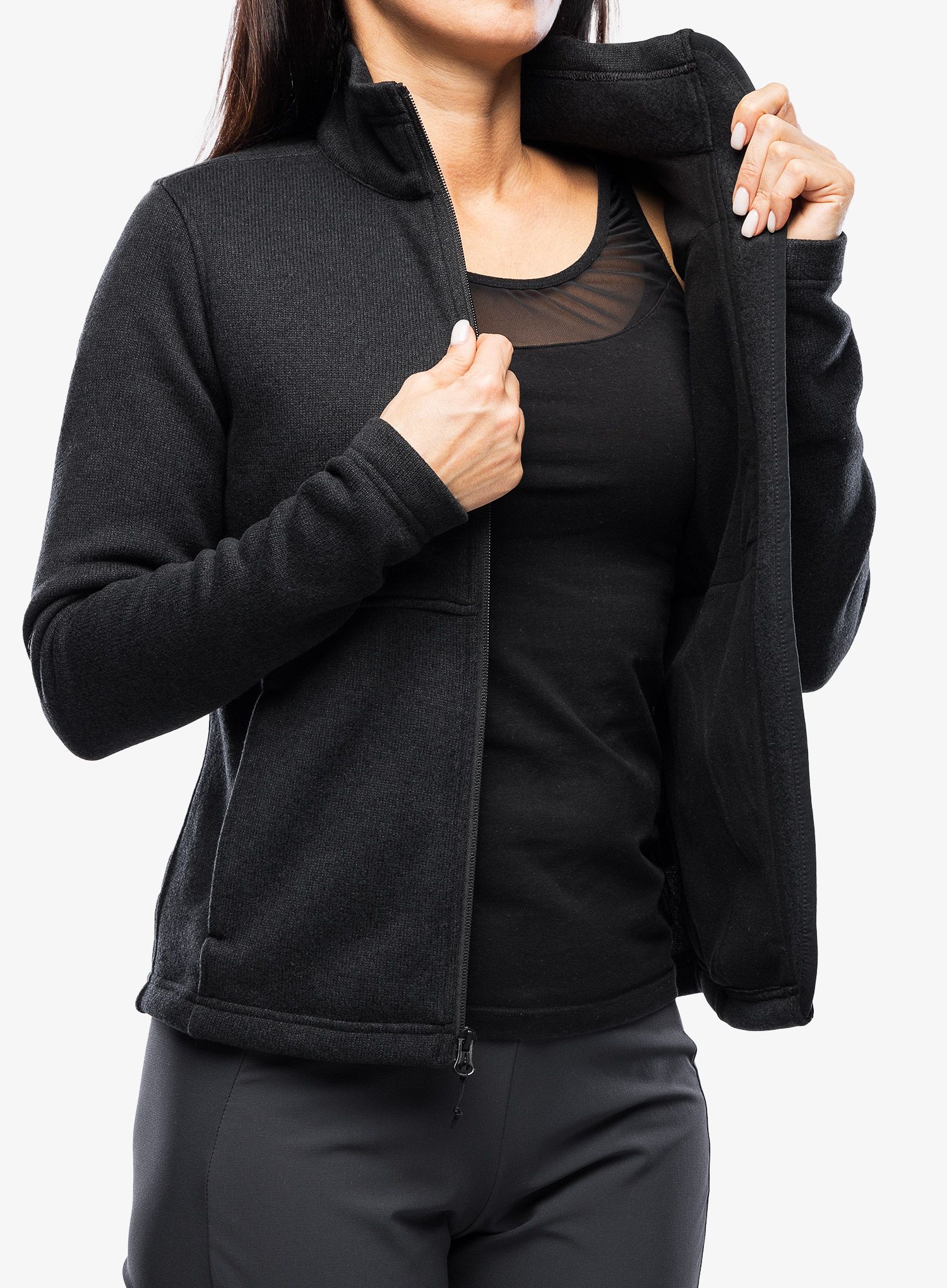 Дамски суичър Marmot Drop Line Jacket - black