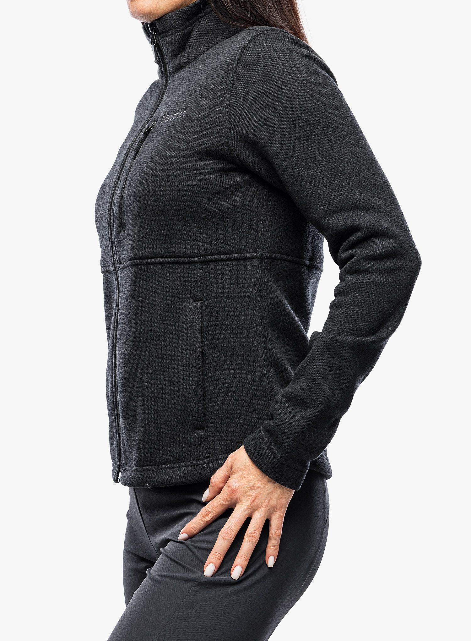 Дамски суичър Marmot Drop Line Jacket - black