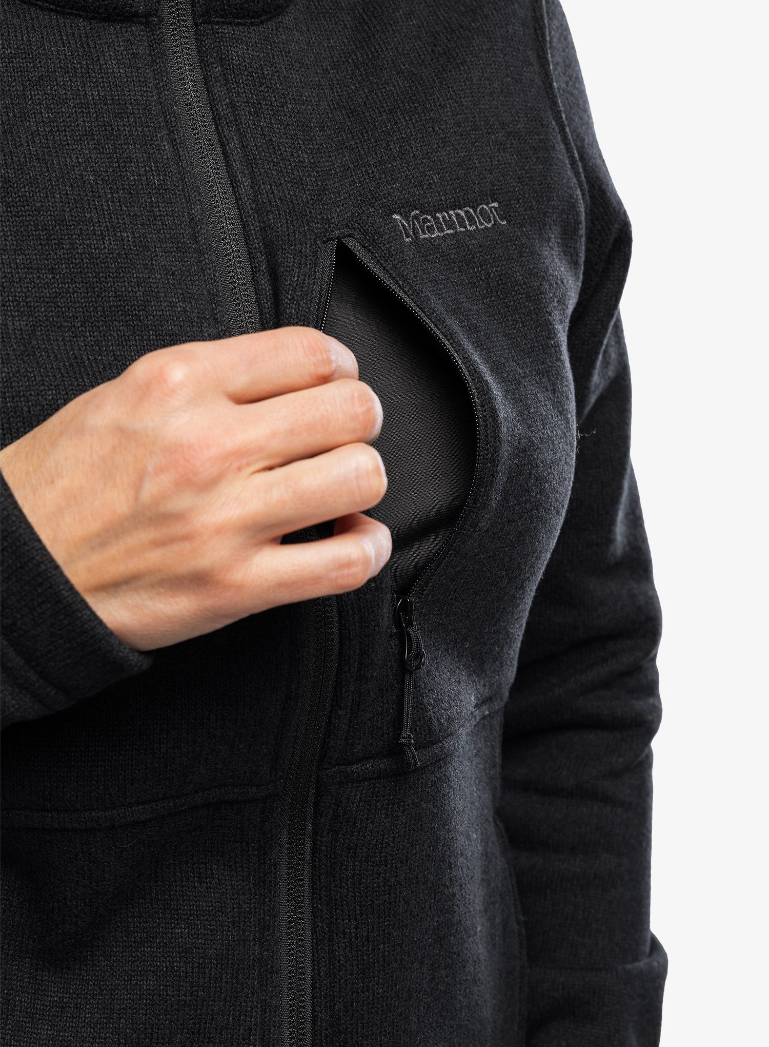 Дамски суичър Marmot Drop Line Jacket - black