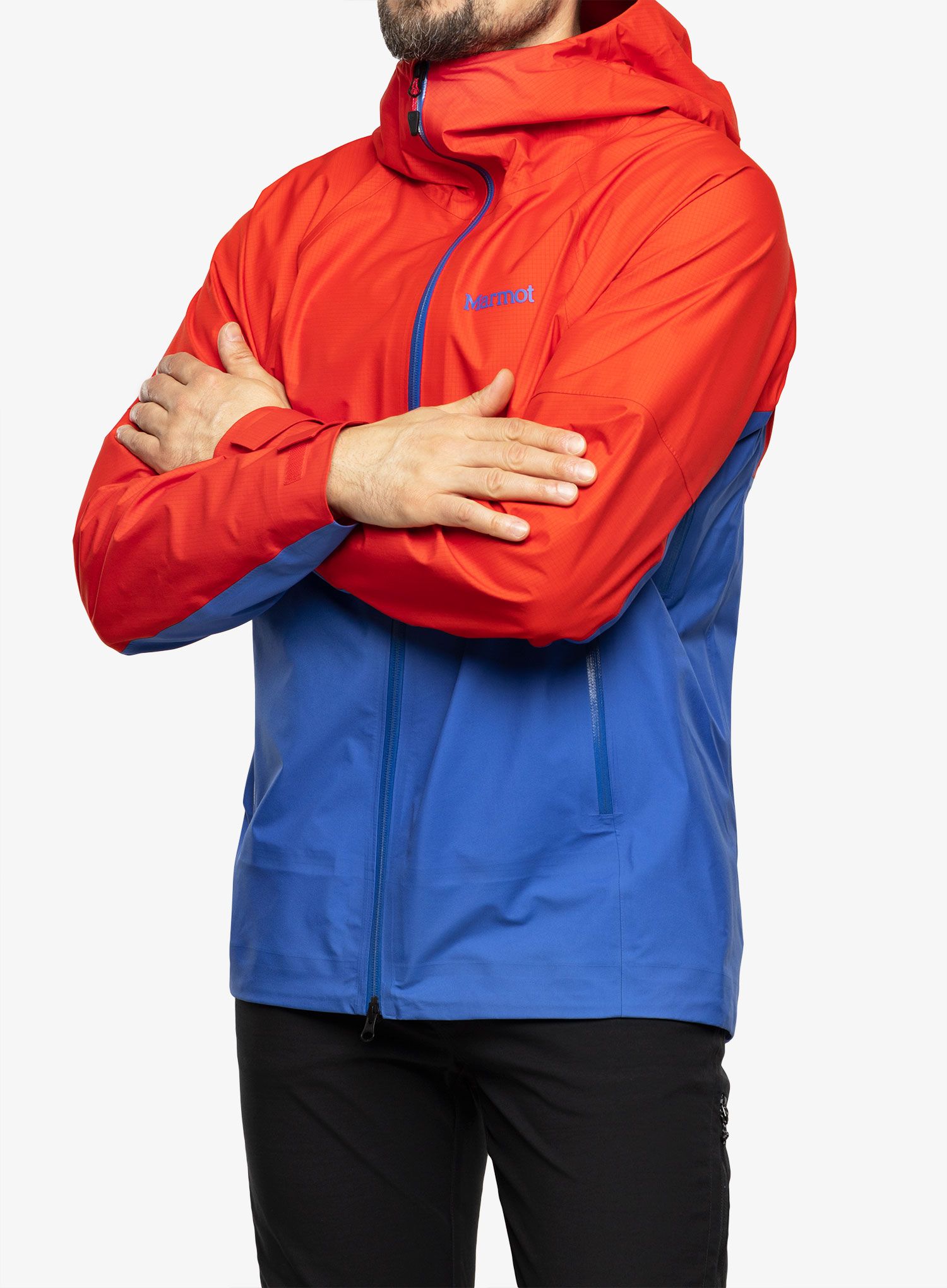 Яке с мембрана Marmot Mitre Peak Jacket - victory red/trail blue