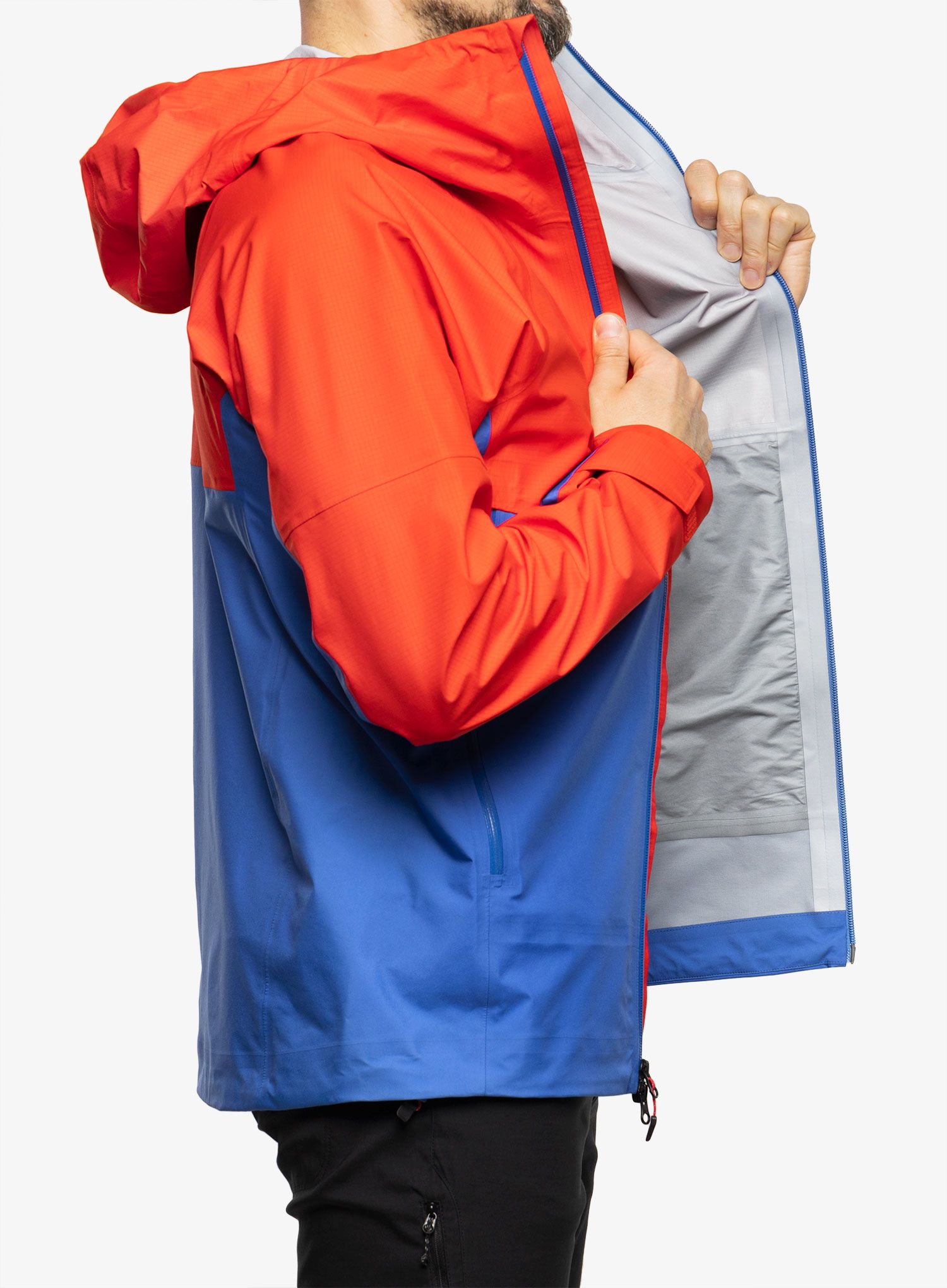 Яке с мембрана Marmot Mitre Peak Jacket - victory red/trail blue