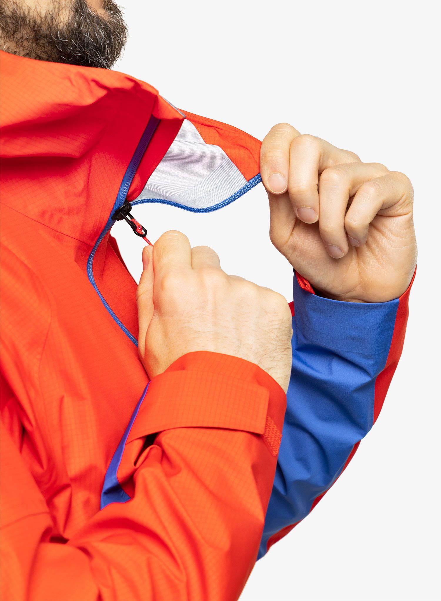 Яке с мембрана Marmot Mitre Peak Jacket - victory red/trail blue