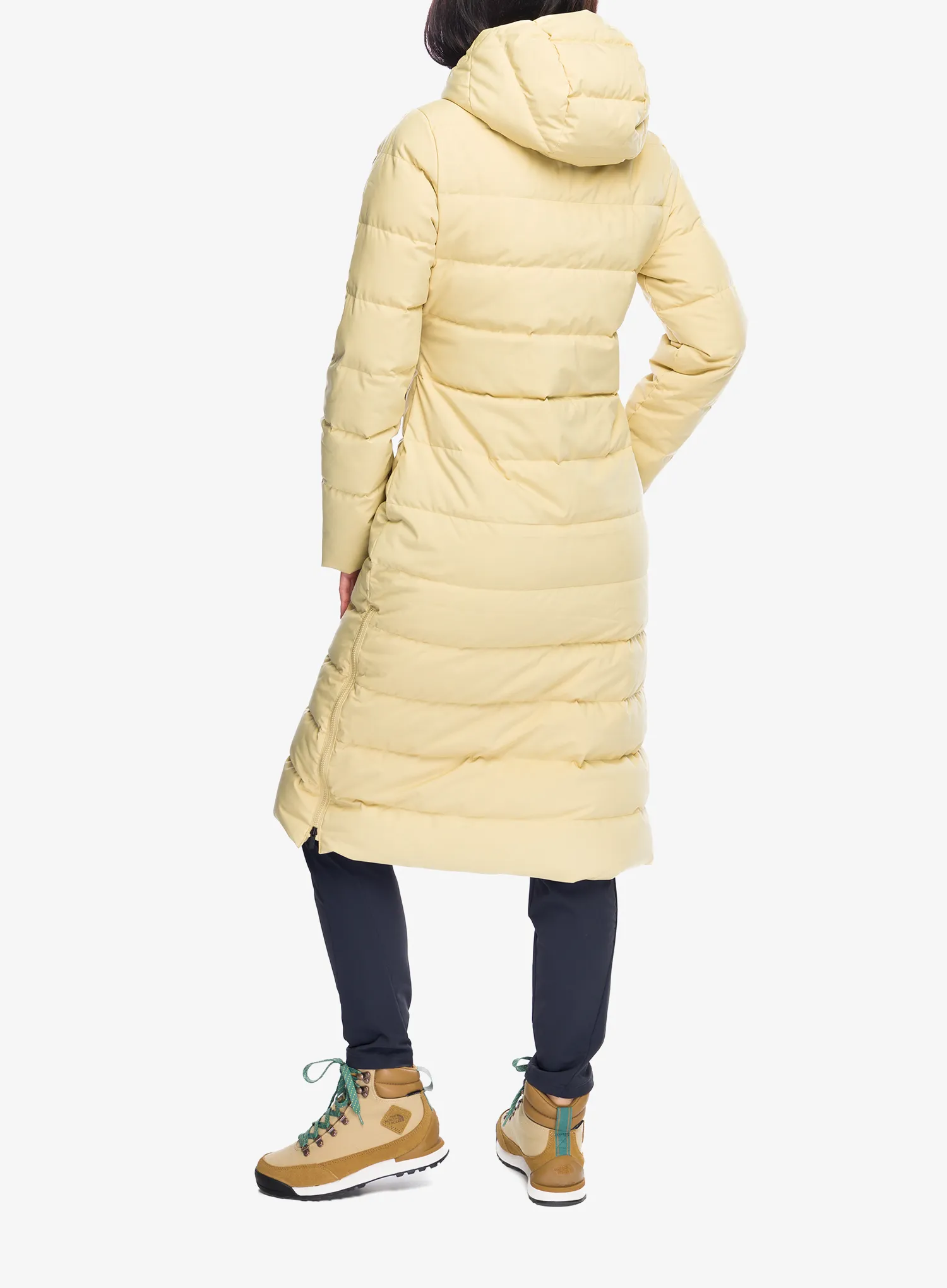 Дамско пухено палто Marmot Prospect Coat - light oak