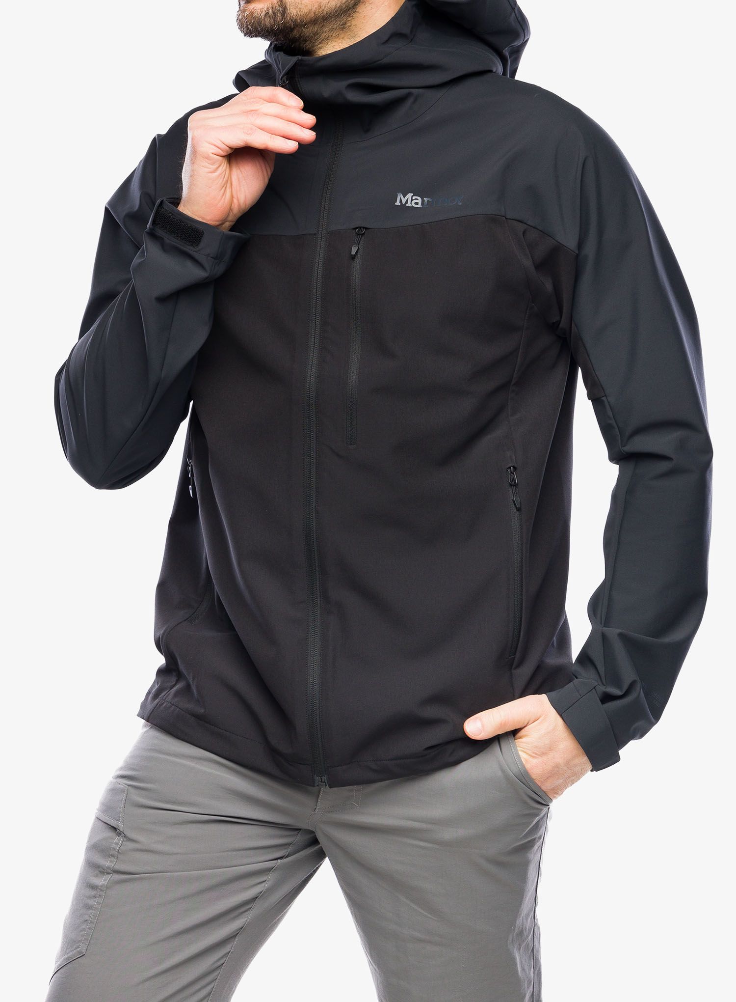 Яке cофтшел Marmot ROM GORE-TEX Infinium Hoody - black