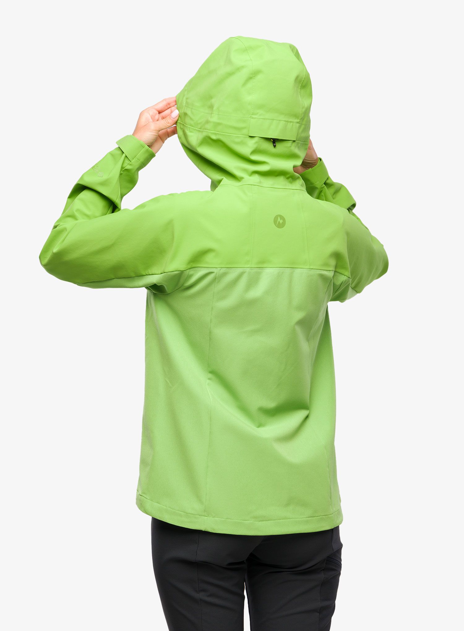 Дамско яке cофтшел Marmot ROM GORE-TEX Infinium Hoody - kiwi