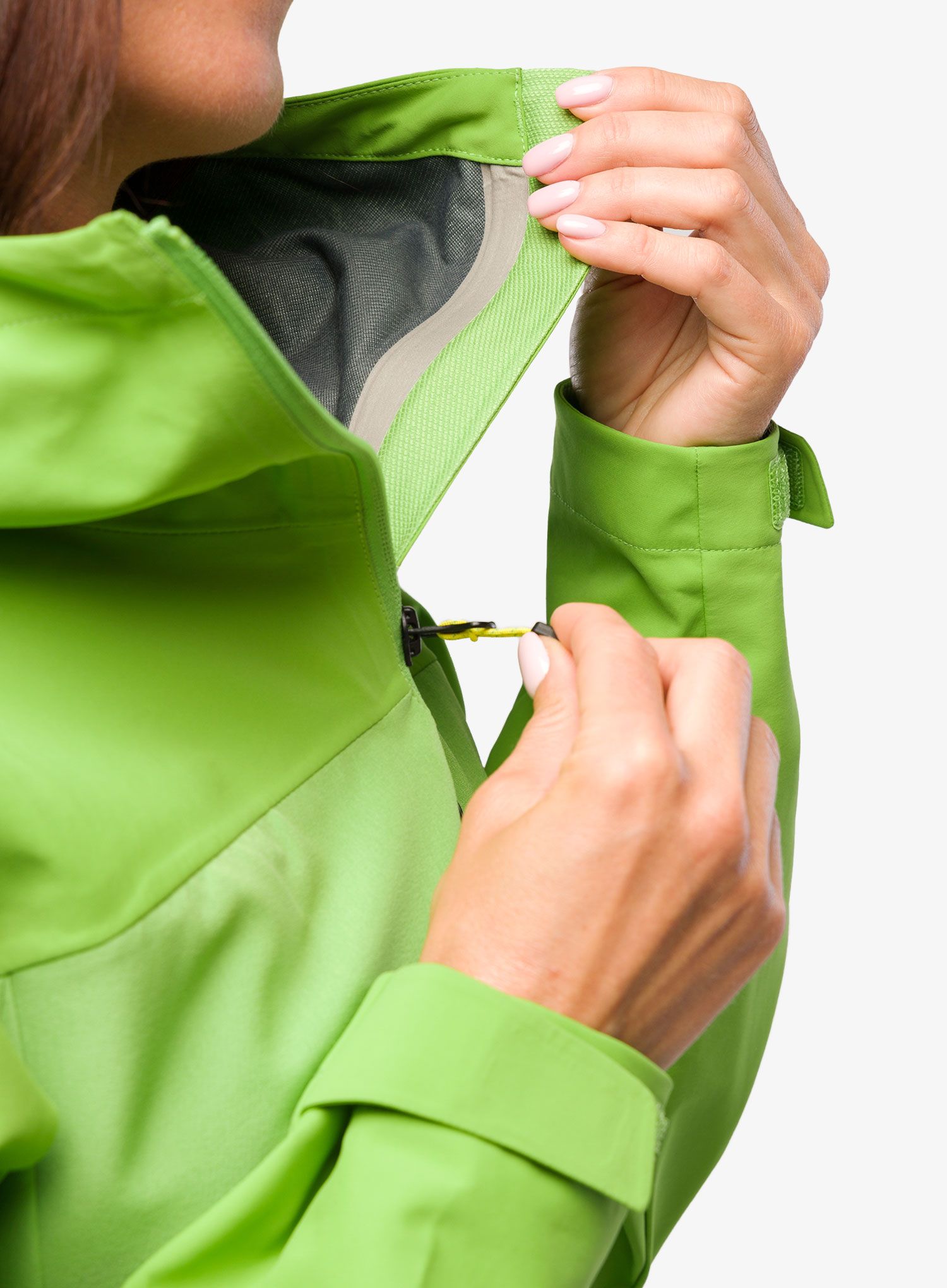 Дамско яке cофтшел Marmot ROM GORE-TEX Infinium Hoody - kiwi