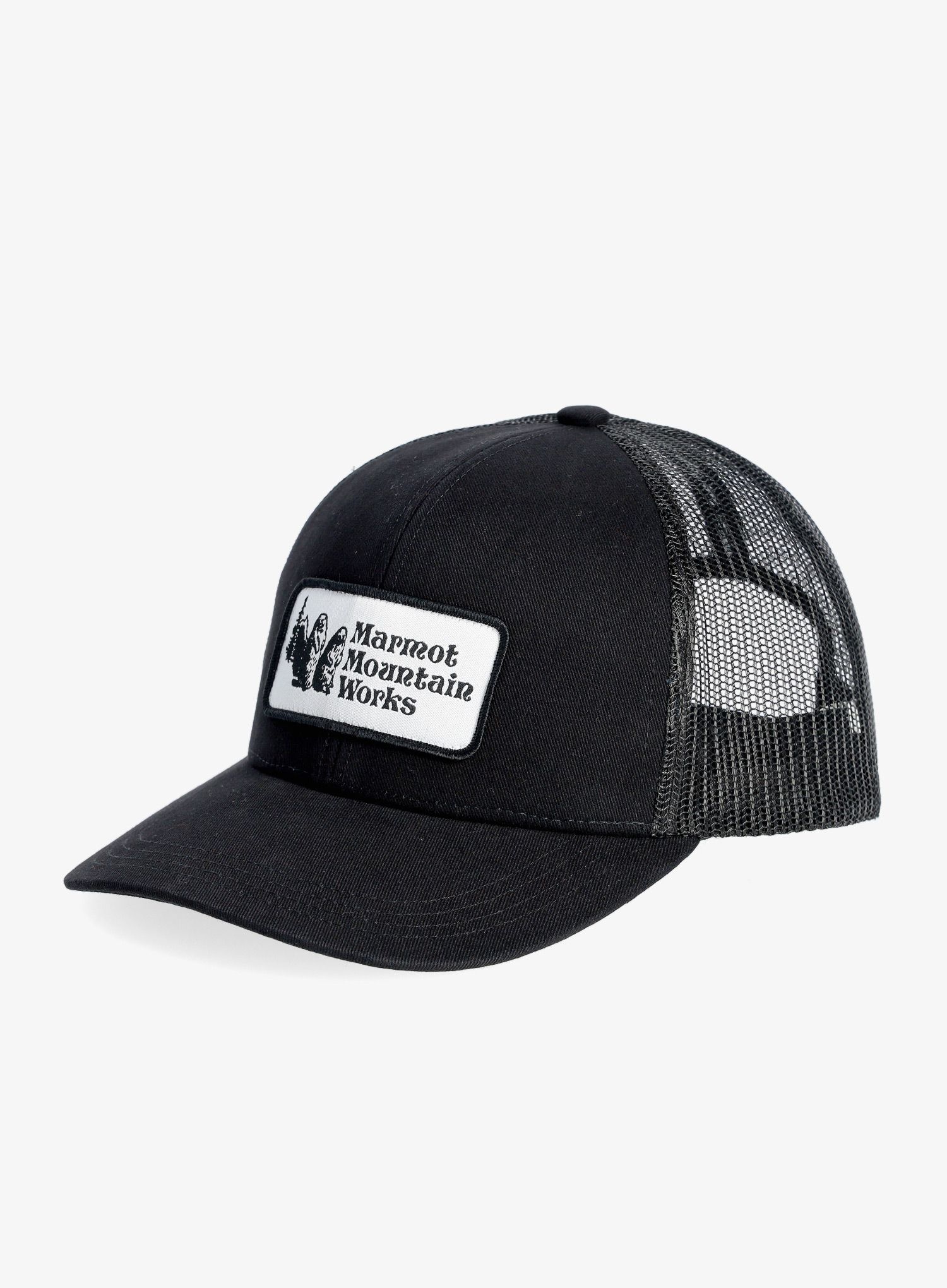 Шапка с козирка Marmot Retro Trucker Hat - black/black