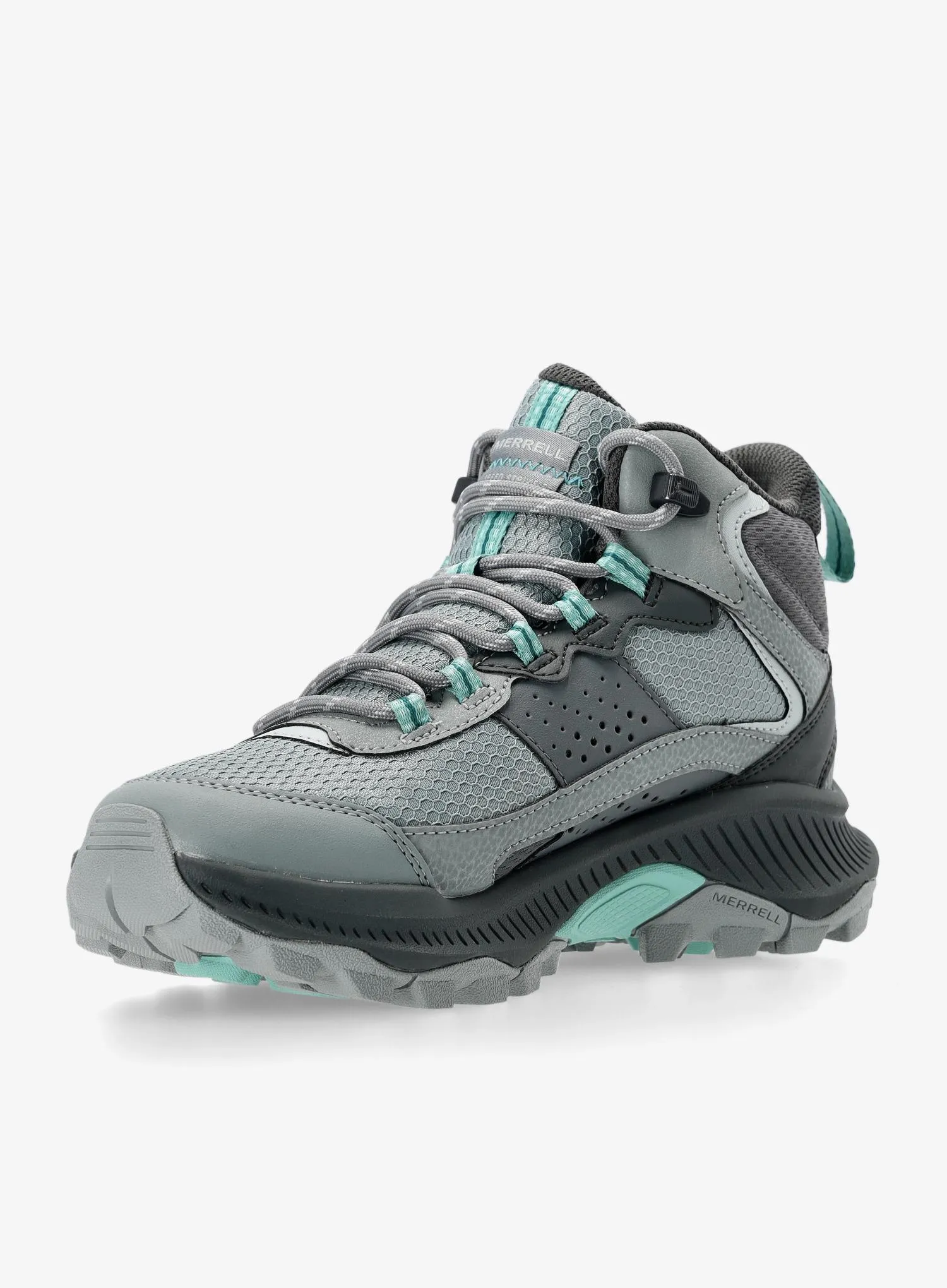Дамски туристически обувки Merrell Speed Strike 2 Mid WP - monument