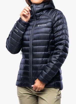 Дамско пухено яке Montane Anti-Freeze Hoodie - eclipse blue
