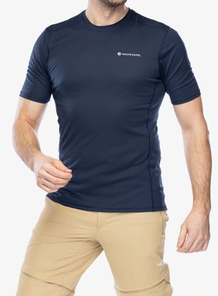 Термоактивна тениска Montane Dart Nano T-Shirt - eclipse blue