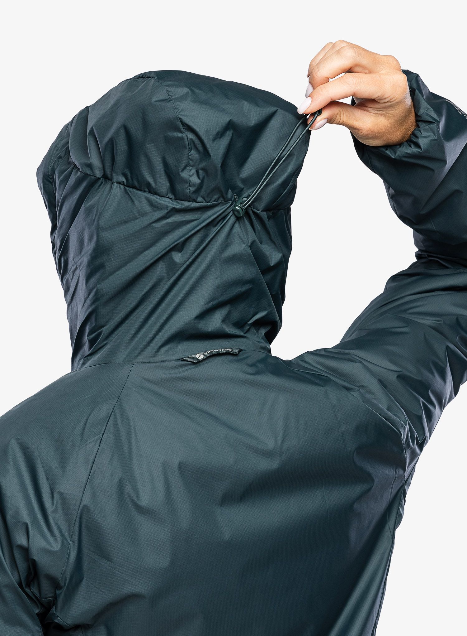 Дамско изолирано яке Montane Respond Hoodie - deep forest