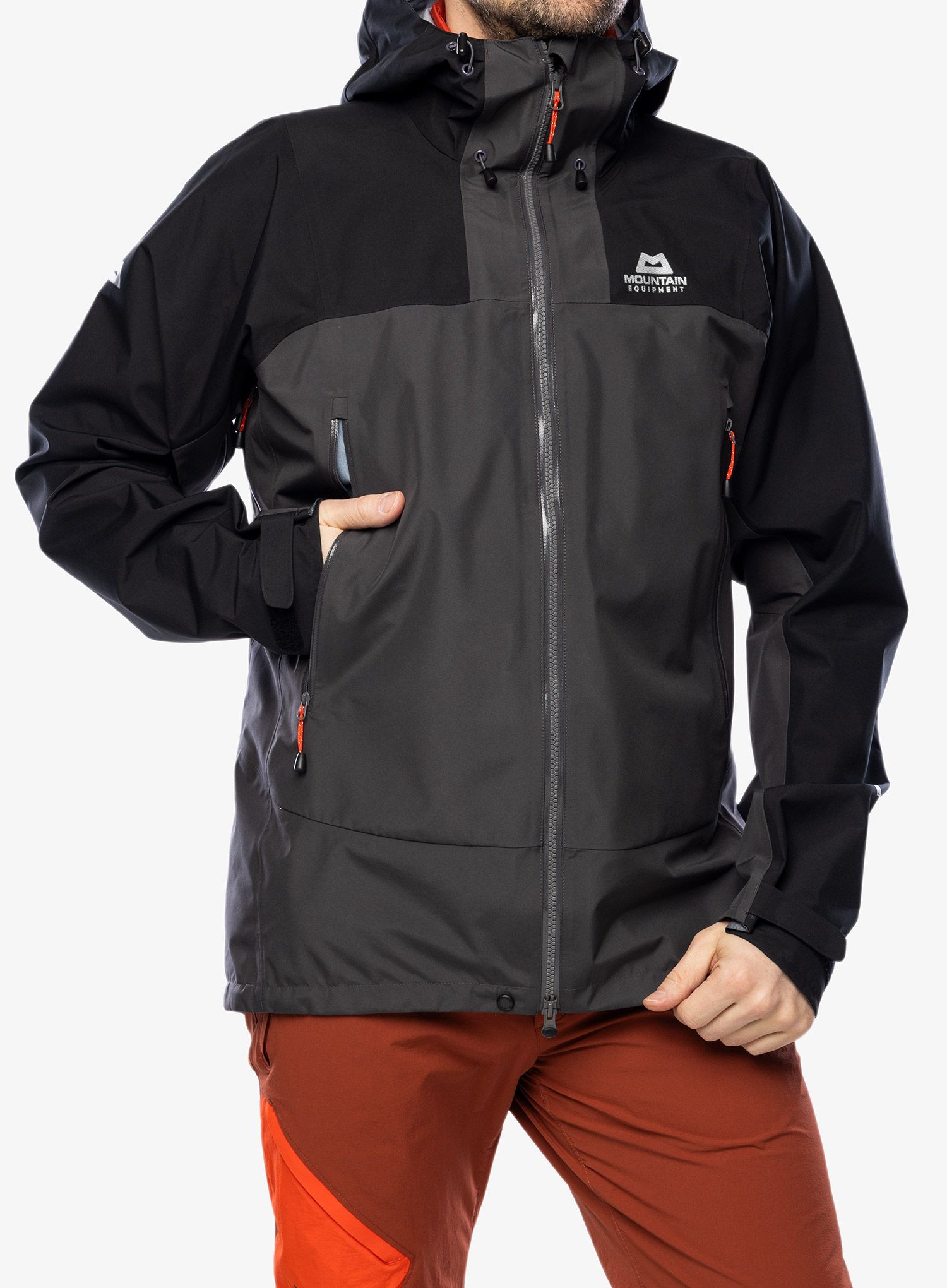 Яке GORE-TEX Mountain Equipment Rupal Jacket anvil grey/black