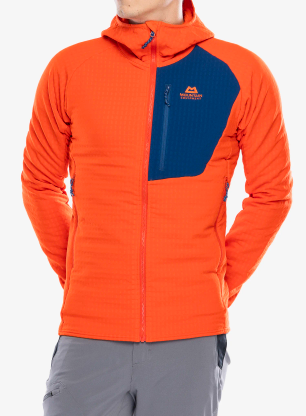 Суичър с качулка Mountain Equipment Shroud Hooded Jacket - cardinal/admiral